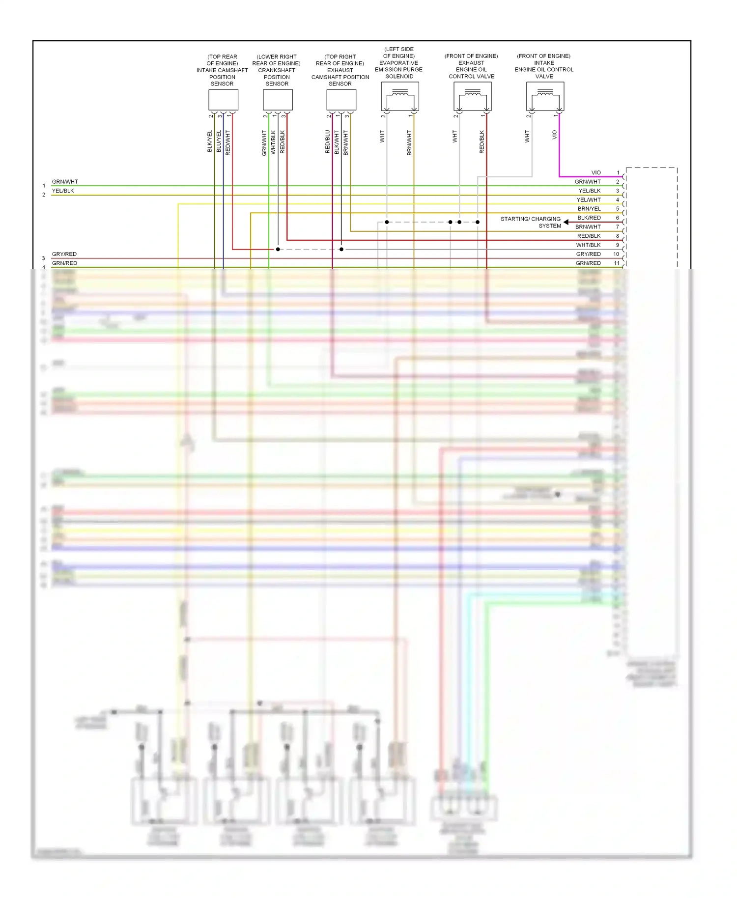 Mitsubishi Outlander III (2012-2015) vio wiring diagram  (16 of 87)