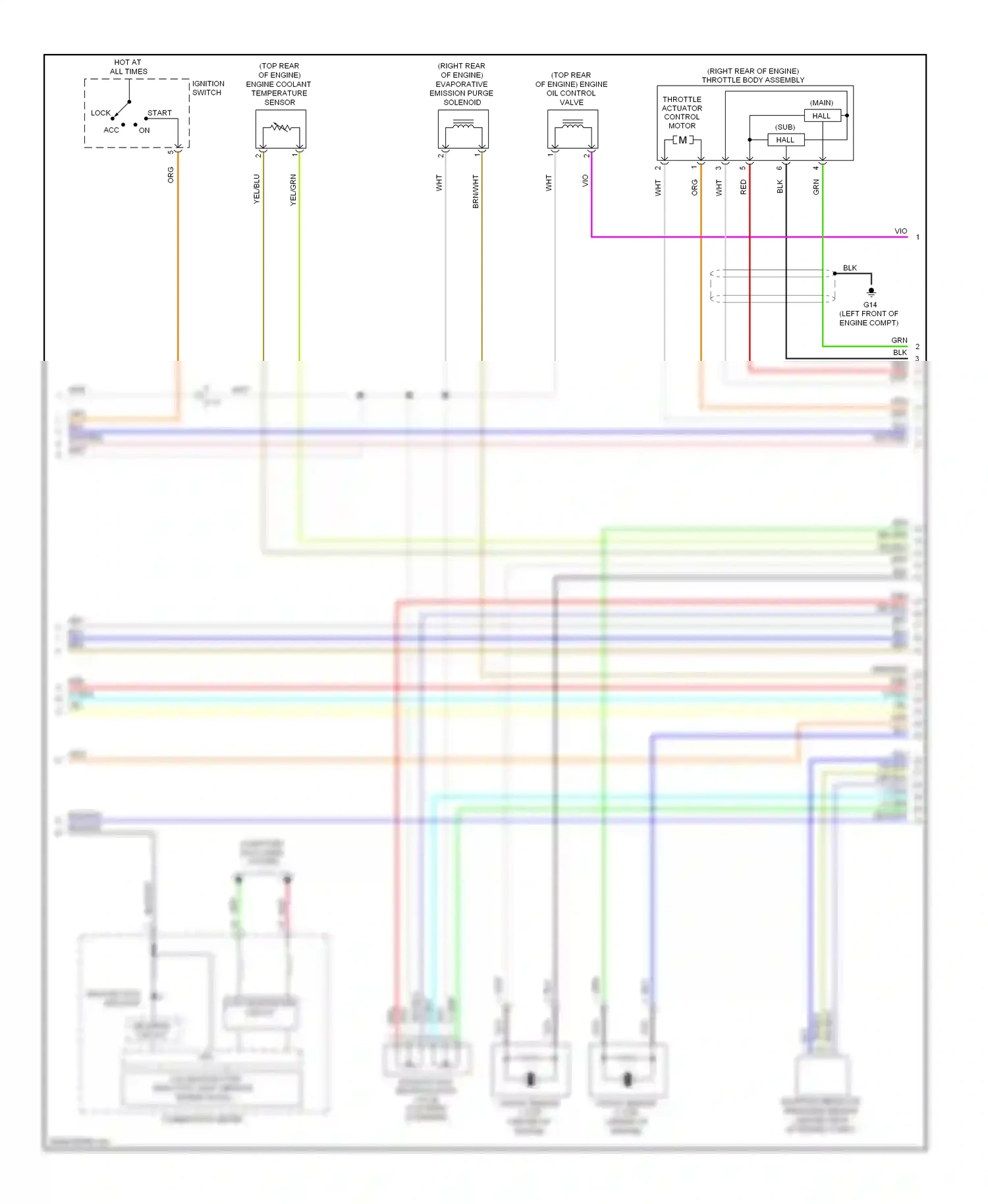 Mitsubishi Outlander III (2012-2015) vio wiring diagram  (19 of 87)