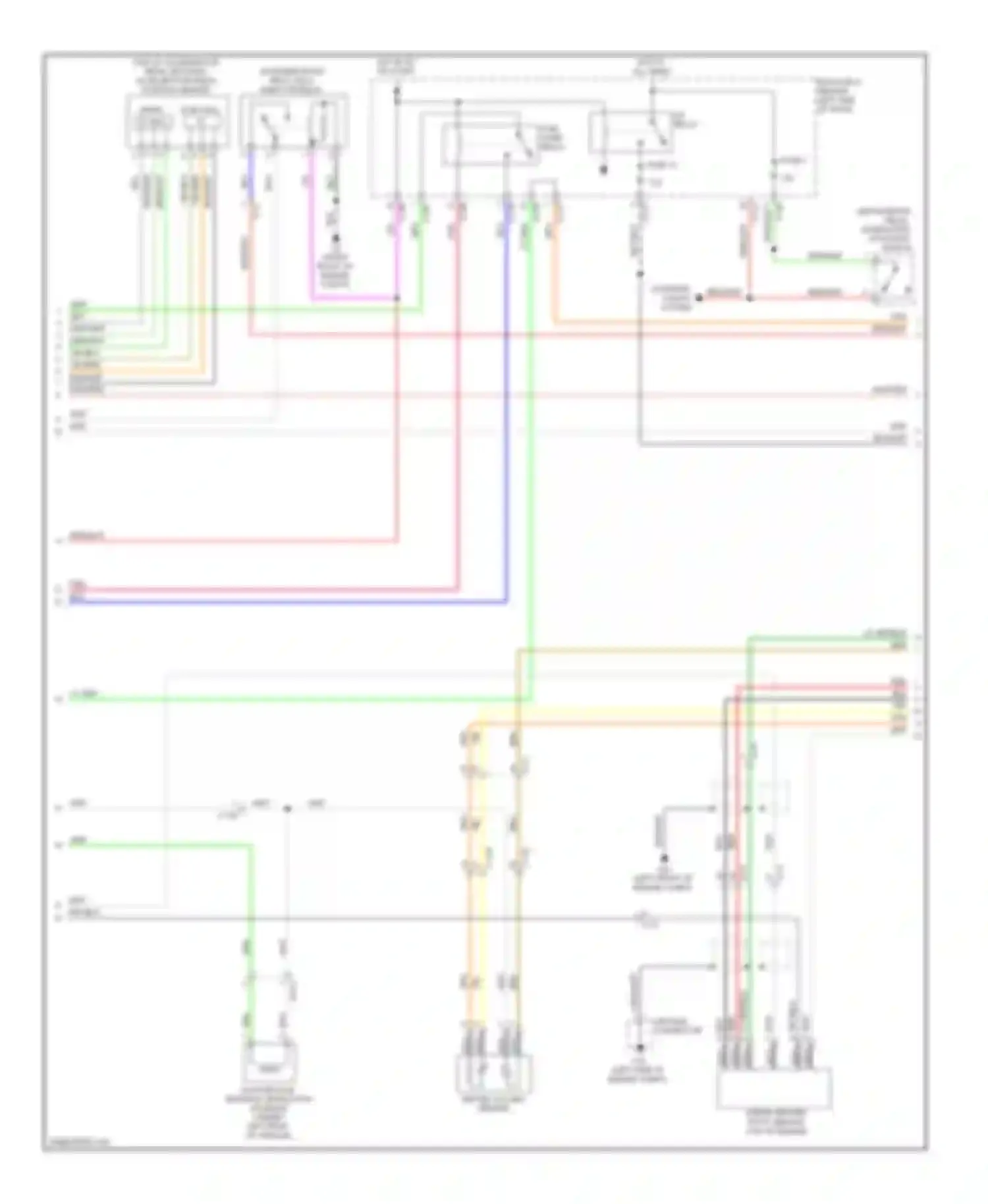 Wiring diagram yel for Mitsubishi Outlander III (2012-2015) (14 of 94)