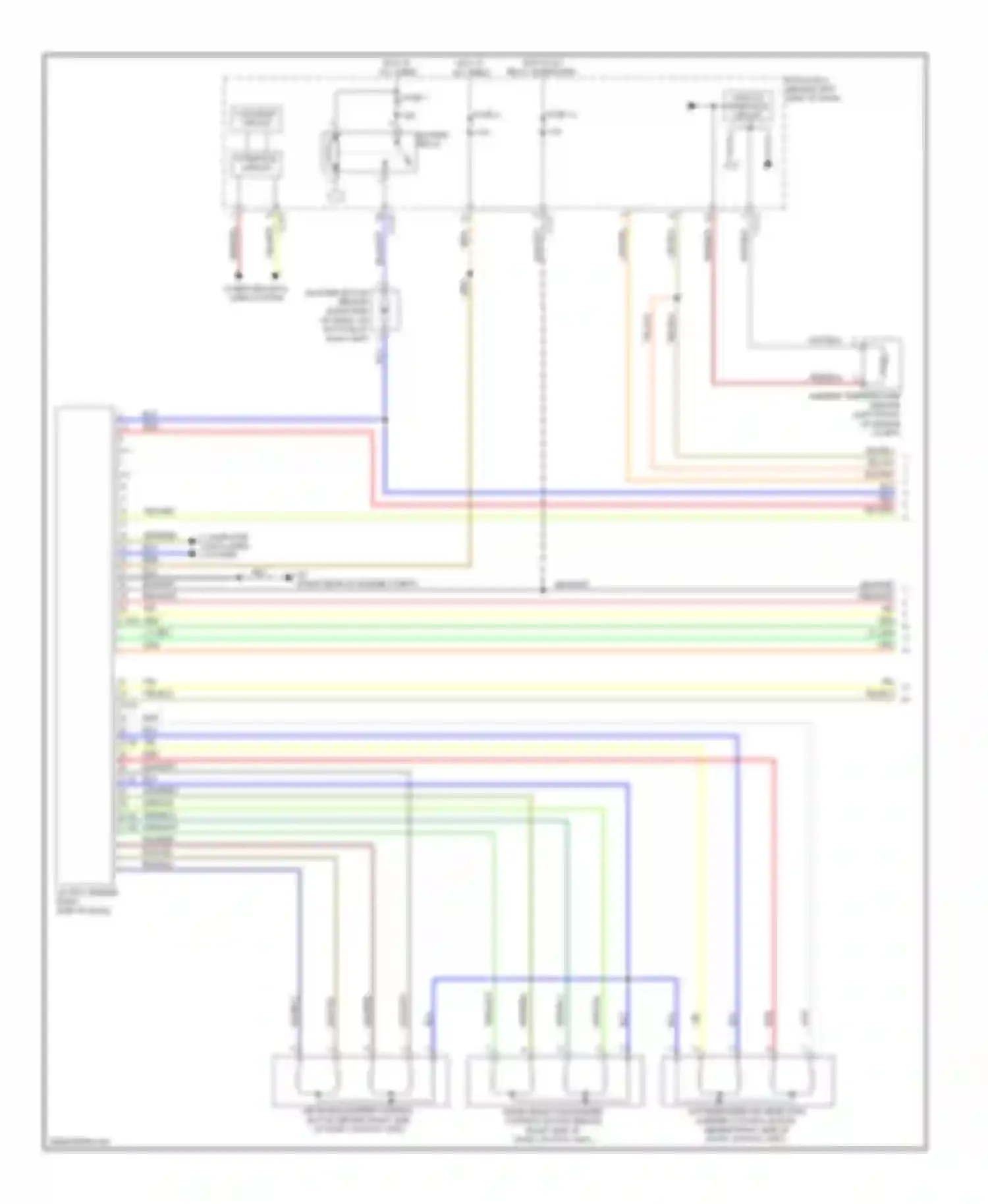 Wiring diagram yel/blu for Mitsubishi Outlander III (2012-2015) (4 of 36)