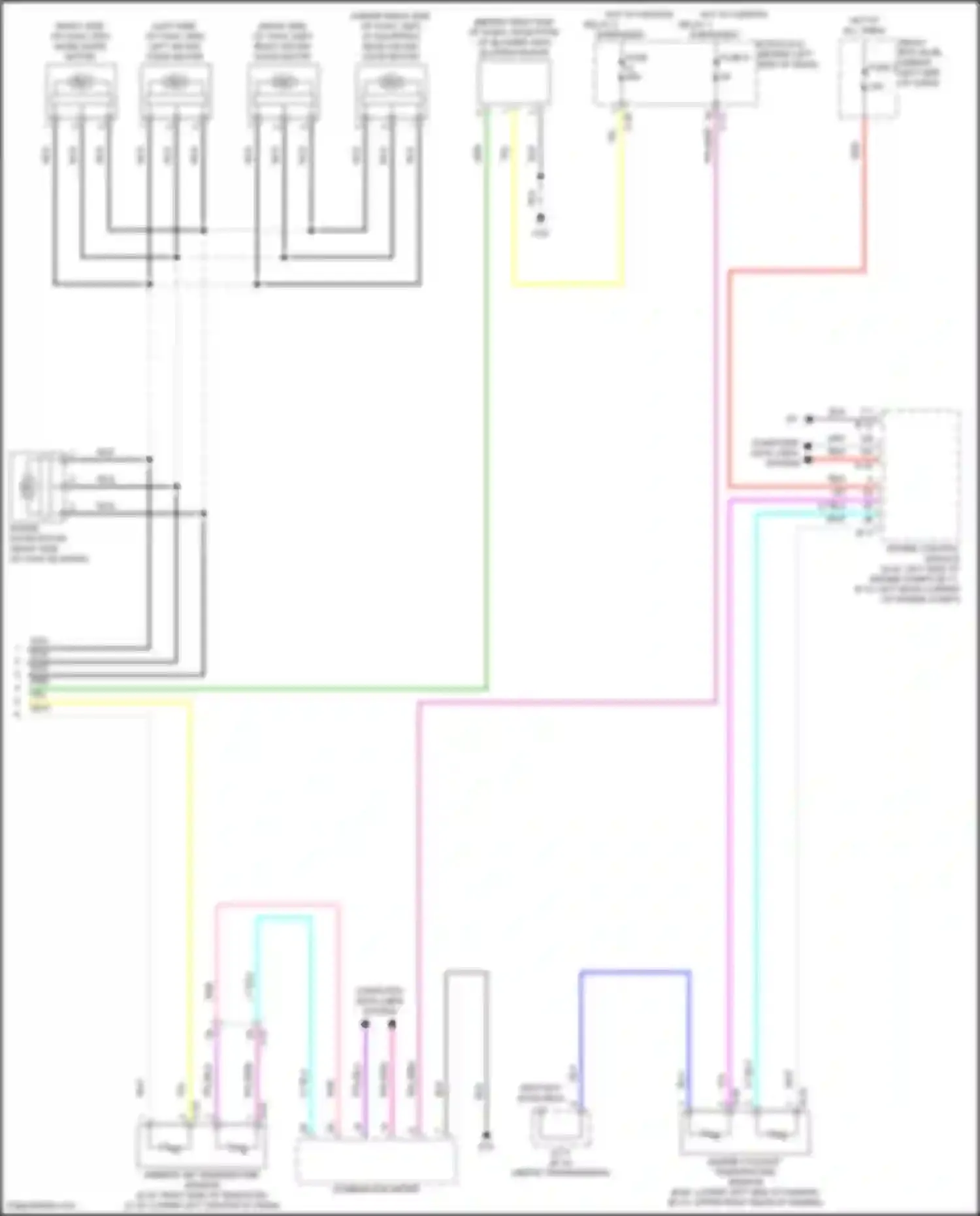 Outlander Mitsubishi IV (2021-2024): Automatic a/c circuit (3 of 3)