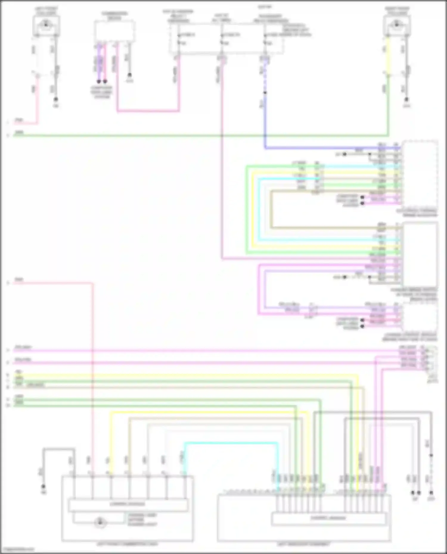 Outlander Mitsubishi IV (2021-2024): Headlights circuit (2 of 2)