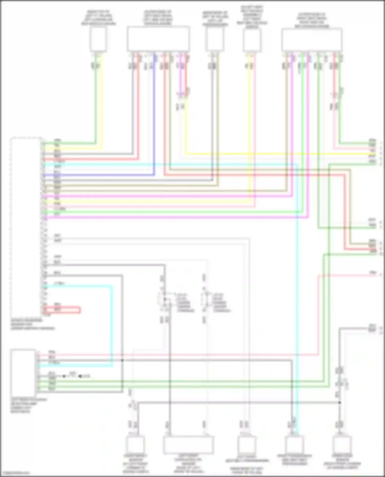 Outlander Mitsubishi IV (2021-2024): Supplemental restraints circuit (1 of 3)