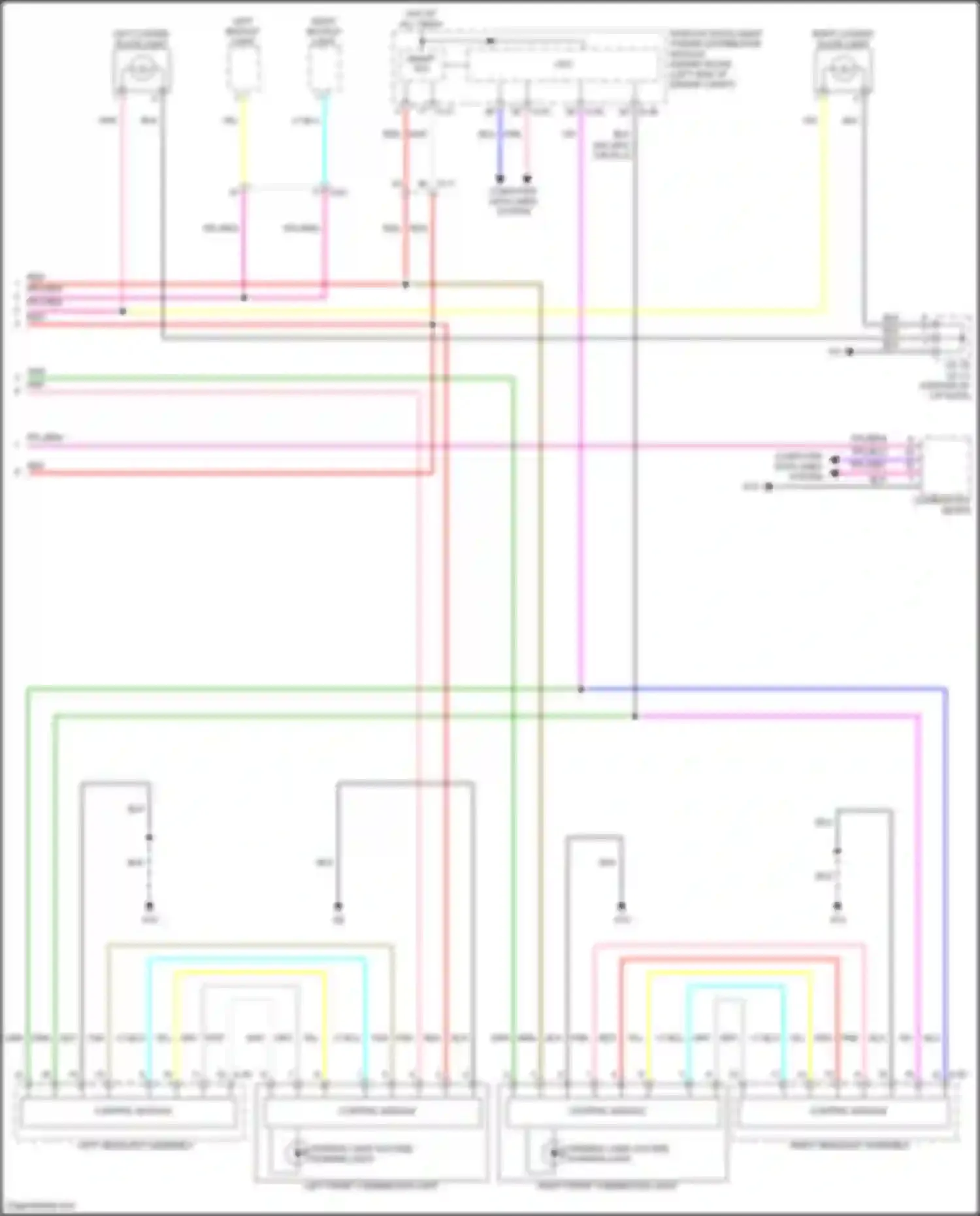 Wiring diagram a-35 for Mitsubishi Outlander IV (2021-2024) (1 of 3)