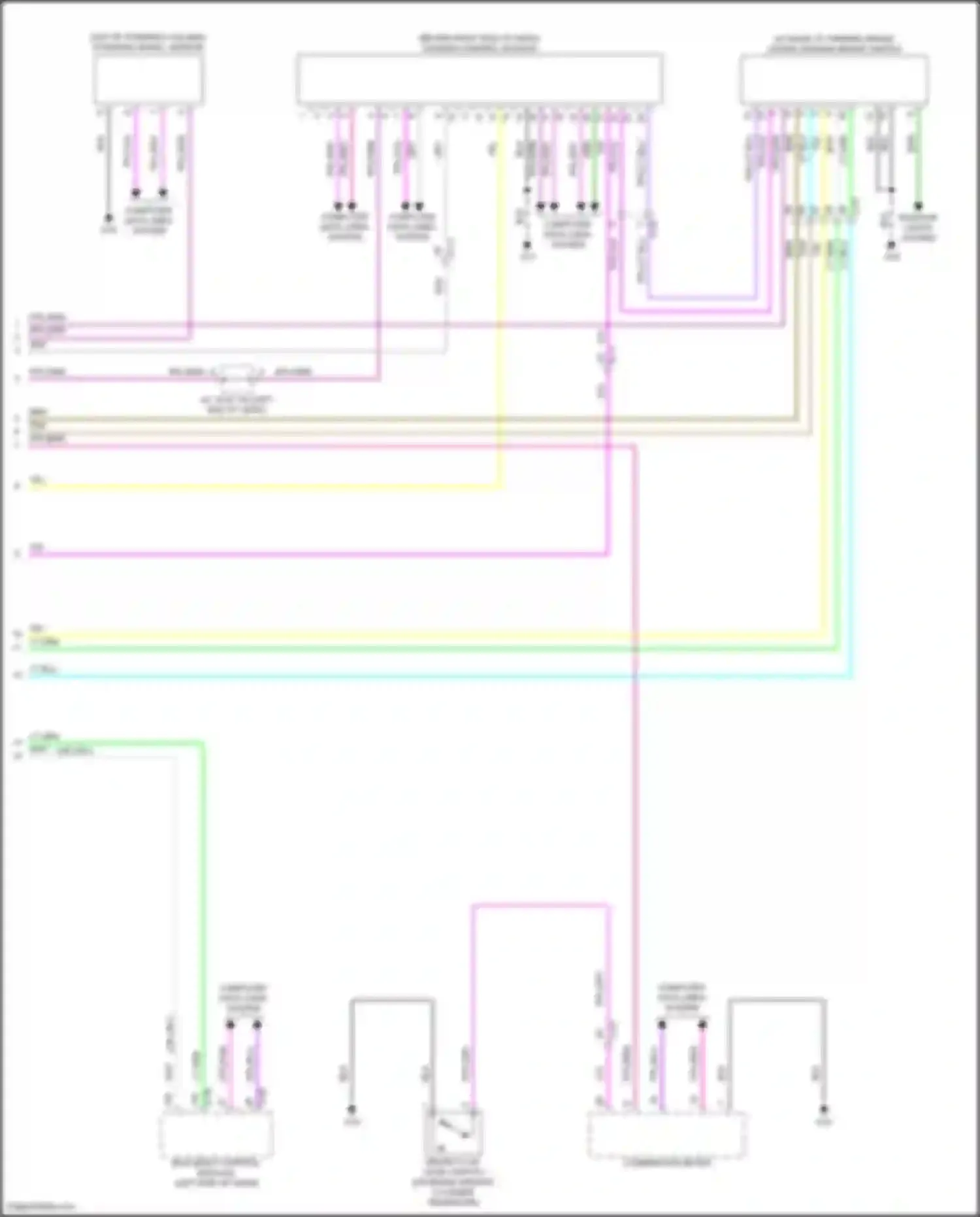 Wiring diagram d-11 for Mitsubishi Outlander IV (2021-2024) (11 of 15)
