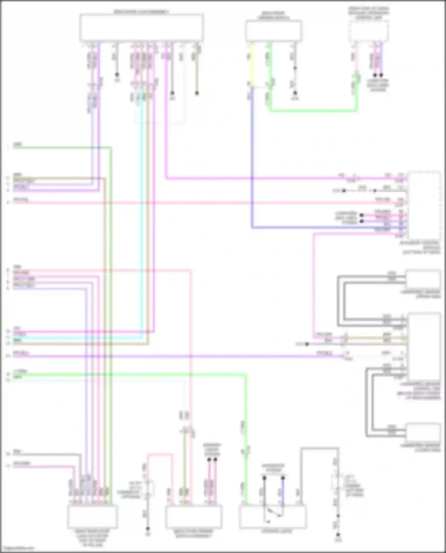 Wiring diagram ppl/pnk for Mitsubishi Outlander IV (2021-2024)
