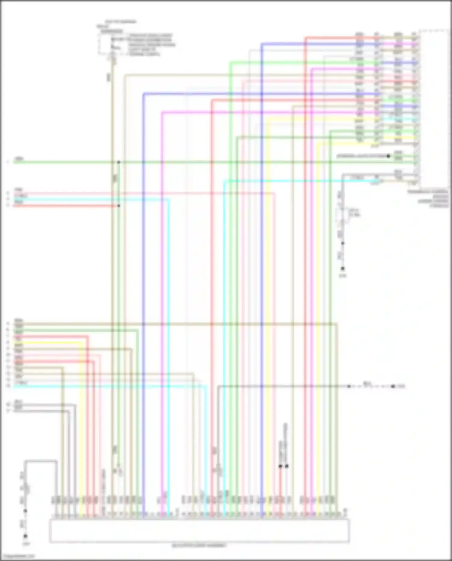 Wiring diagram tan for Mitsubishi Outlander IV (2021-2024) (14 of 39)