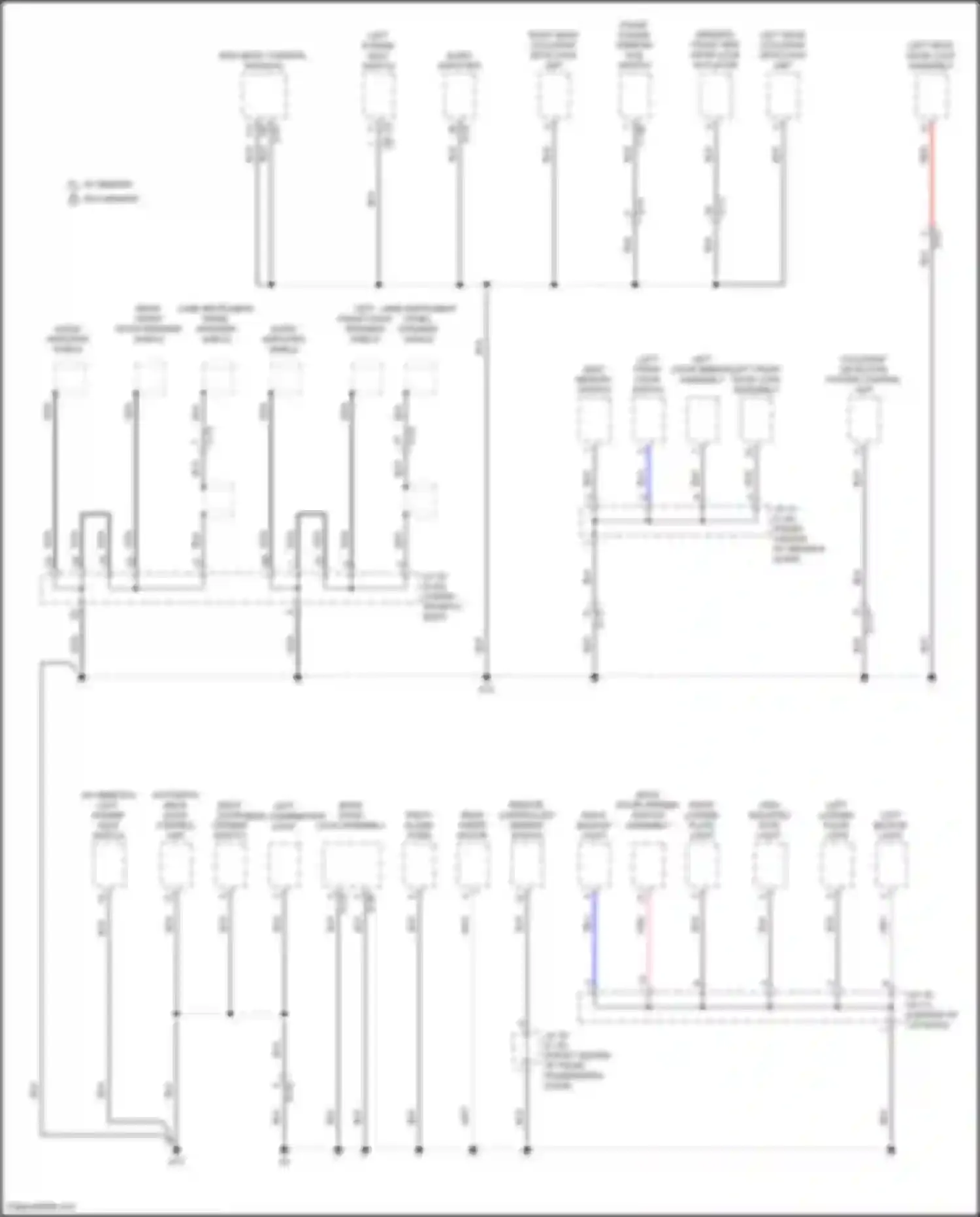 Wiring diagram theft- alarm horn for Mitsubishi Outlander IV (2021-2024)