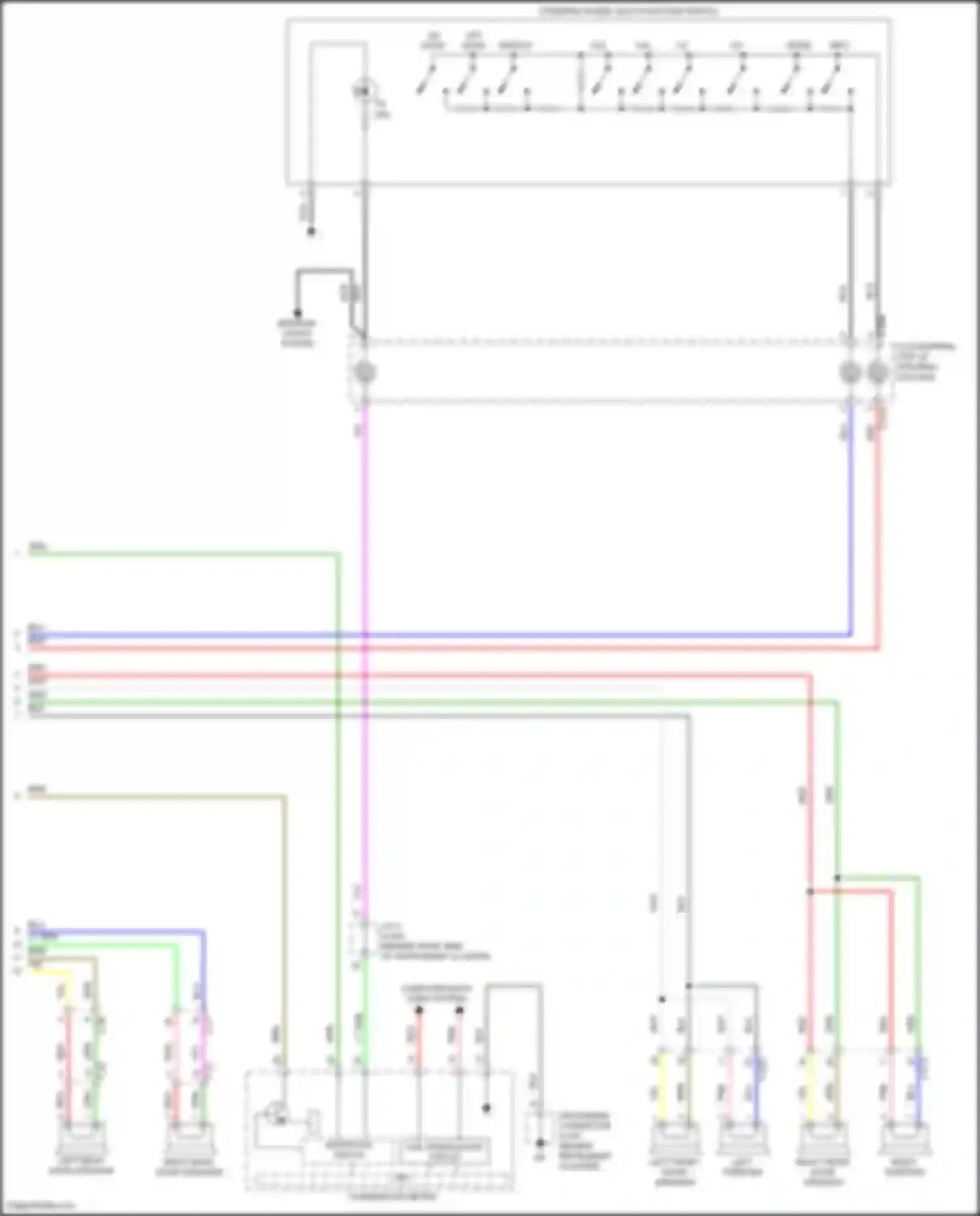 RVR Mitsubishi III facelift 3 (2019-2024): Smartphone link display audio circuit, w/o amplifier (2 of 2)