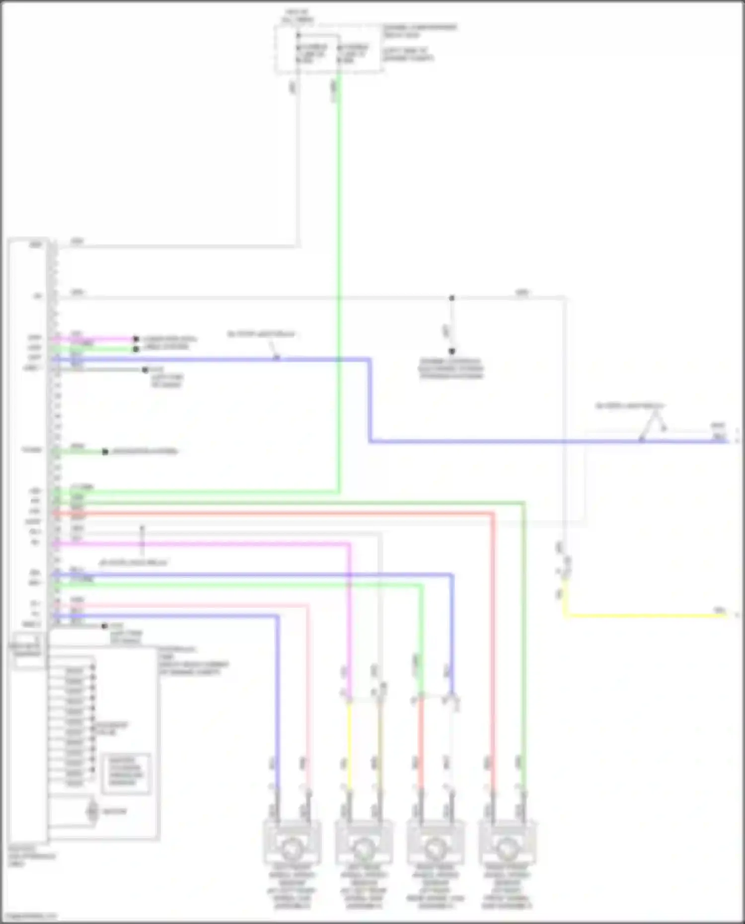 Wiring diagram c-28 for Mitsubishi RVR III facelift 3 (2019-2024) (1 of 13)