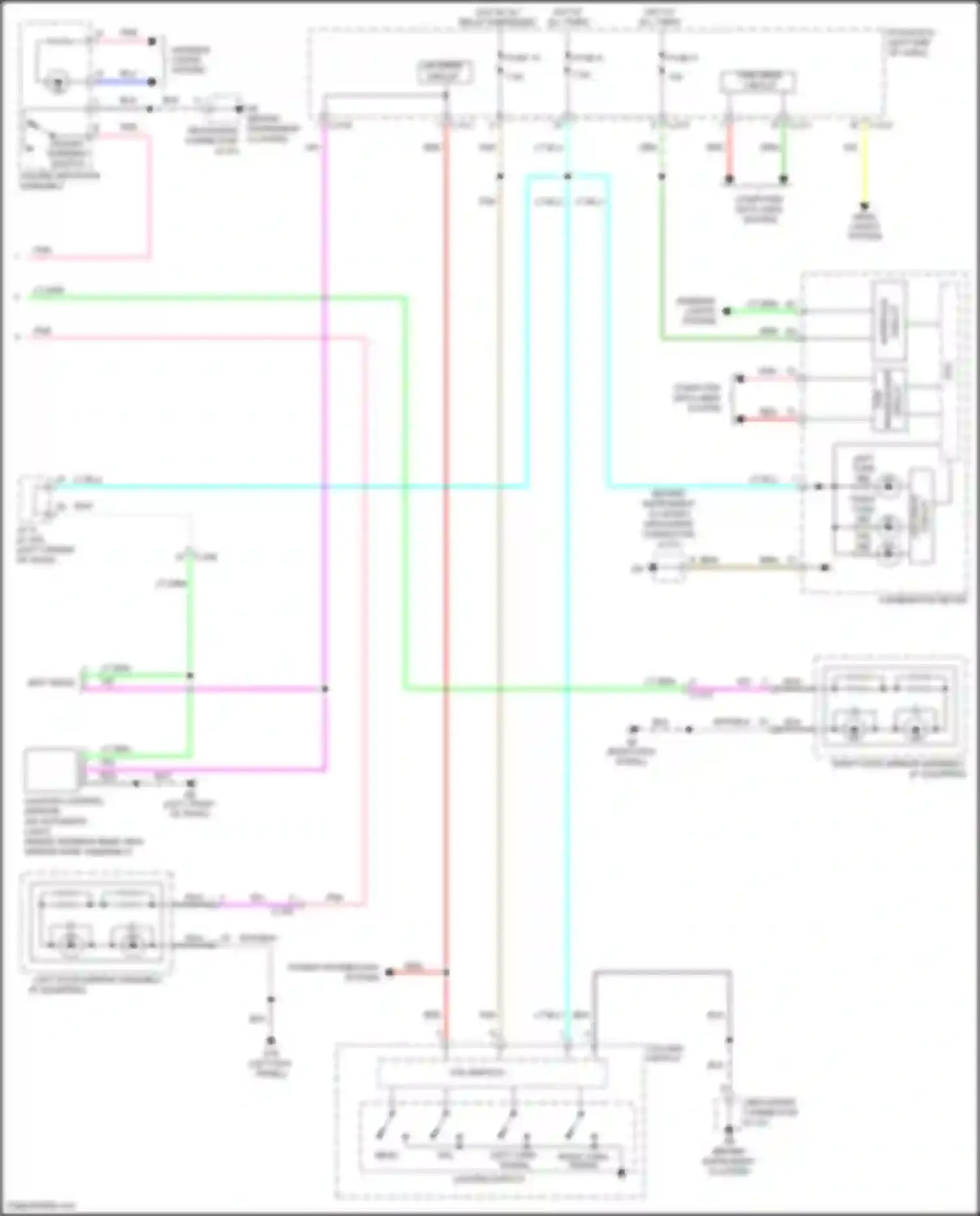 Wiring diagram lt grn for Mitsubishi RVR III facelift 3 (2019-2024) (5 of 73)