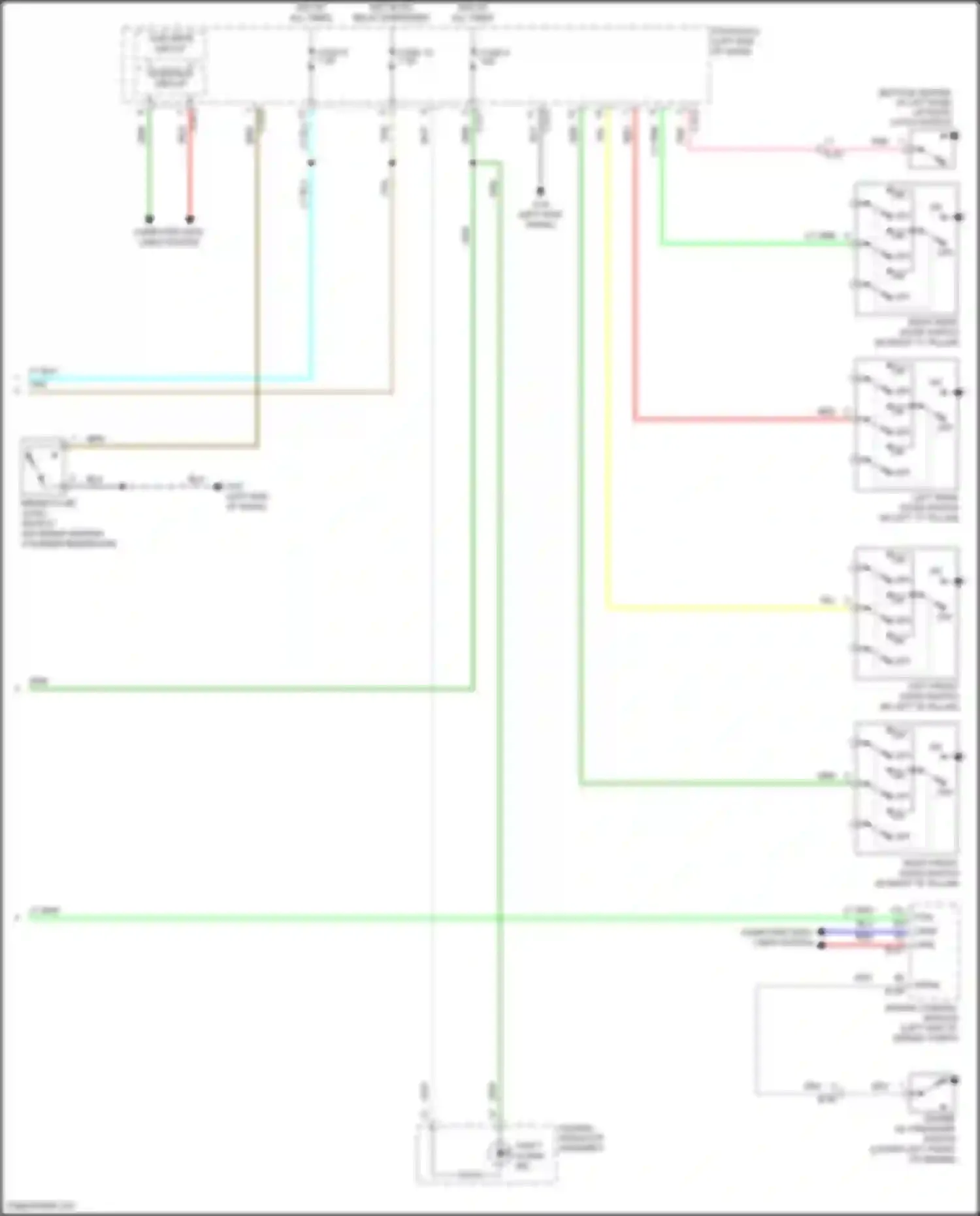 Wiring diagram lt grn for Mitsubishi RVR III facelift 3 (2019-2024) (64 of 73)