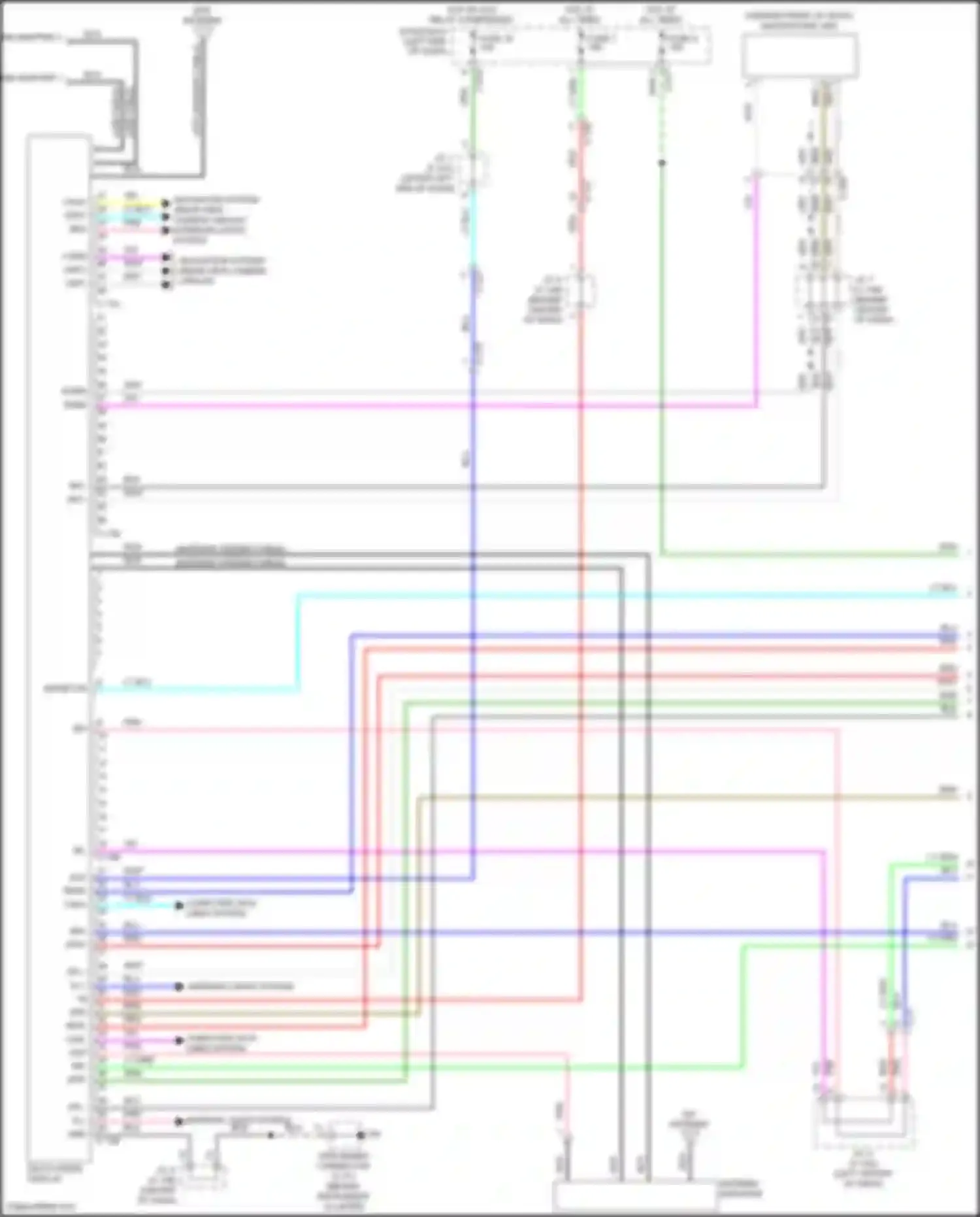 Wiring diagram pnk ieh for Mitsubishi RVR III facelift 3 (2019-2024) (1 of 2)