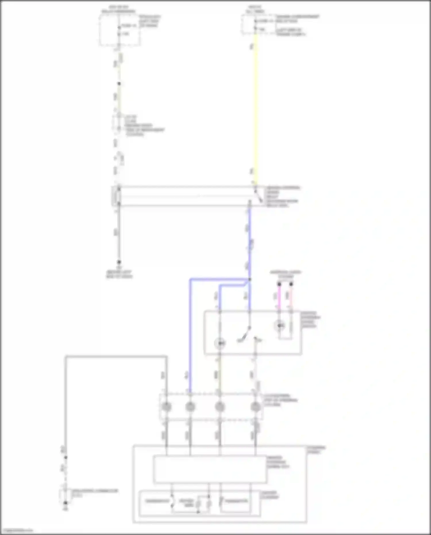 Wiring diagram tan for Mitsubishi RVR III facelift 3 (2019-2024) (27 of 38)