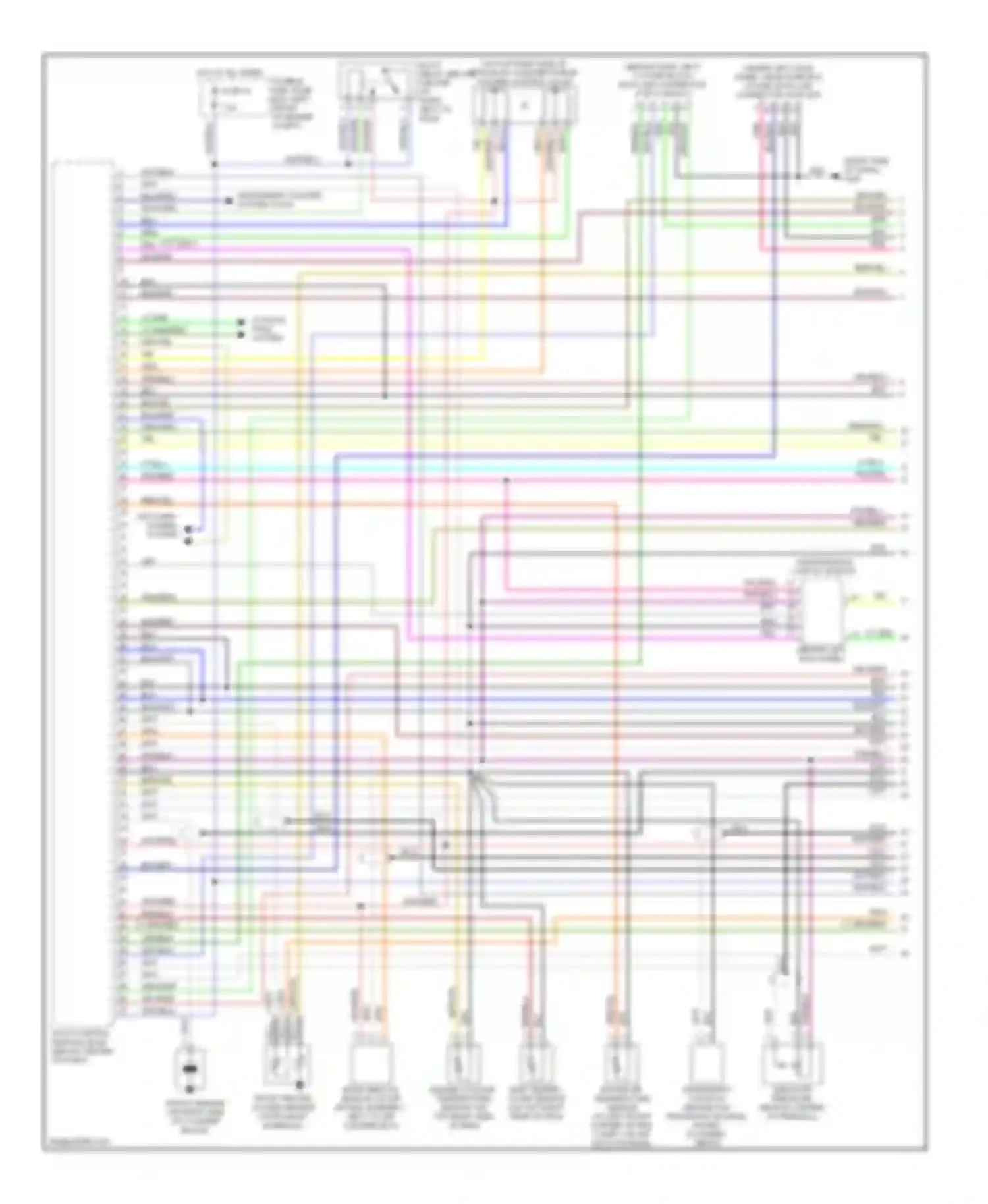 200SX Nissan S14 (1993-2000): Wiring diagram engine performance 2.0ls (1 of 3)