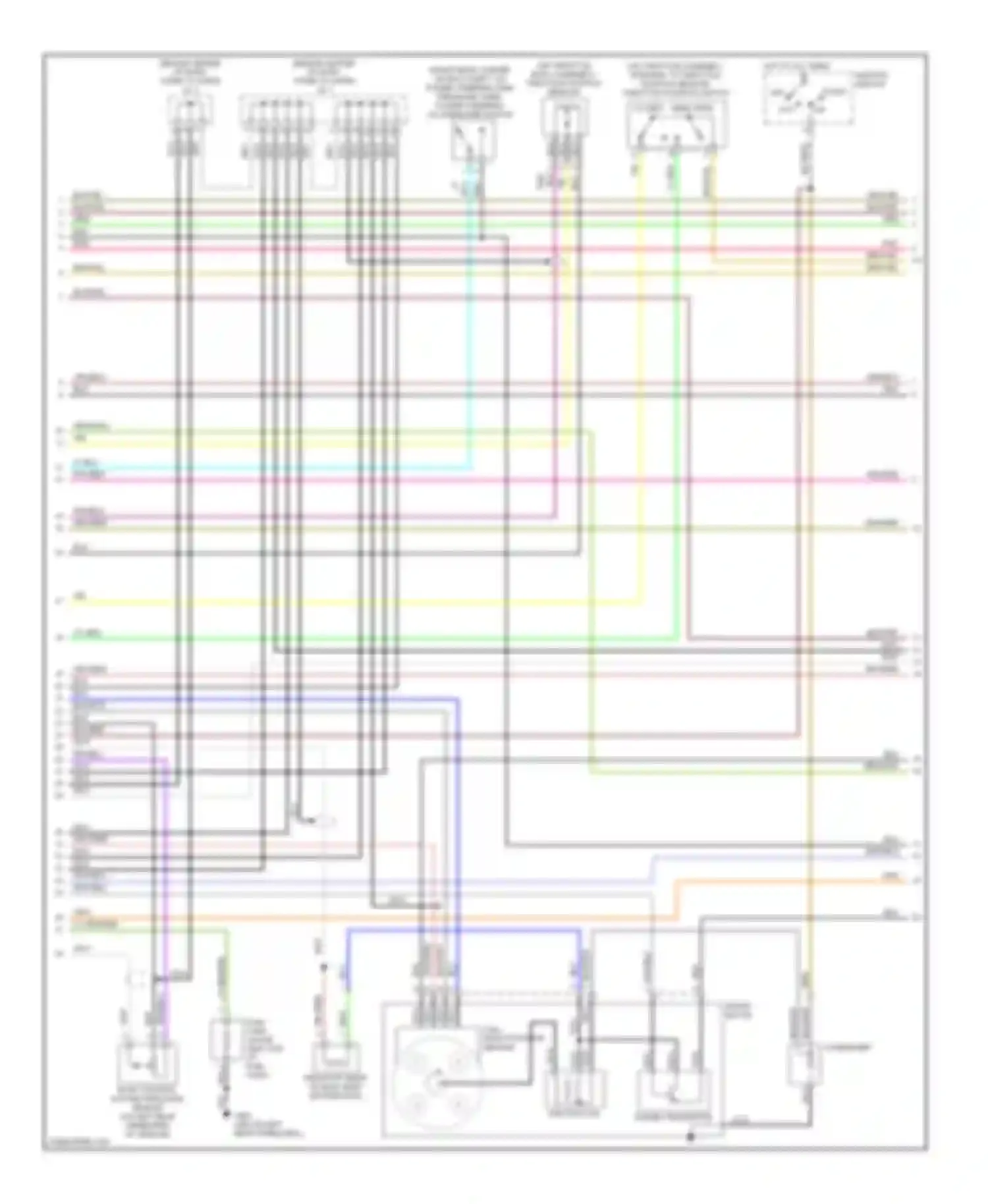 200SX Nissan S14 (1993-2000): Wiring diagram engine performance 2.0ls (2 of 3)