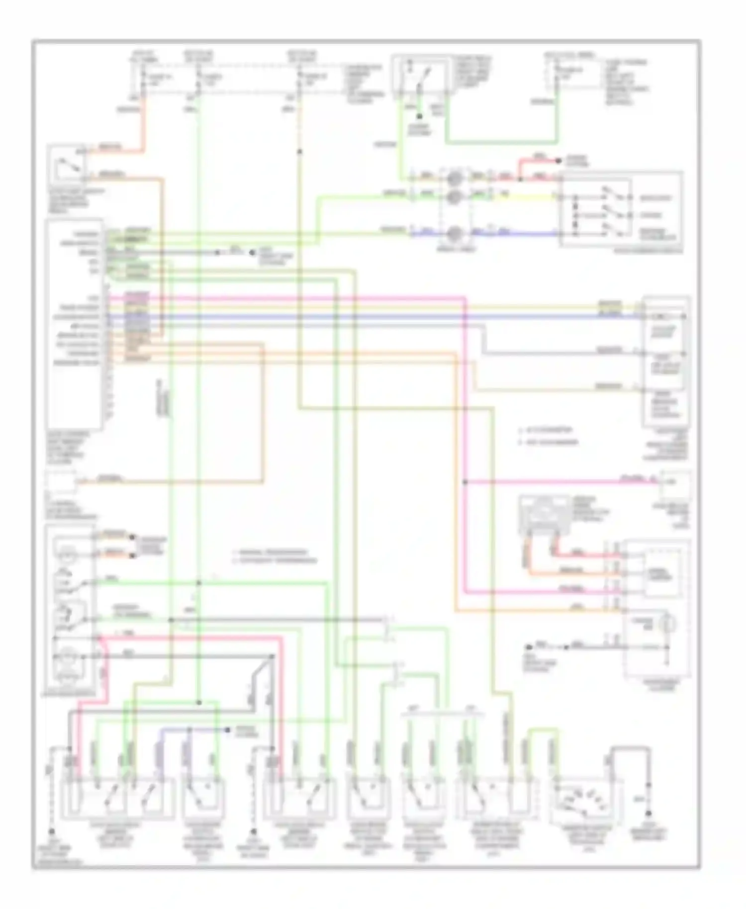 Wiring diagram 1 2 3 4 5 res/acc sw set/coast sw ground main switch brake n/c sw for Nissan 200SX S14 (1993-2000) (1 of 1)
