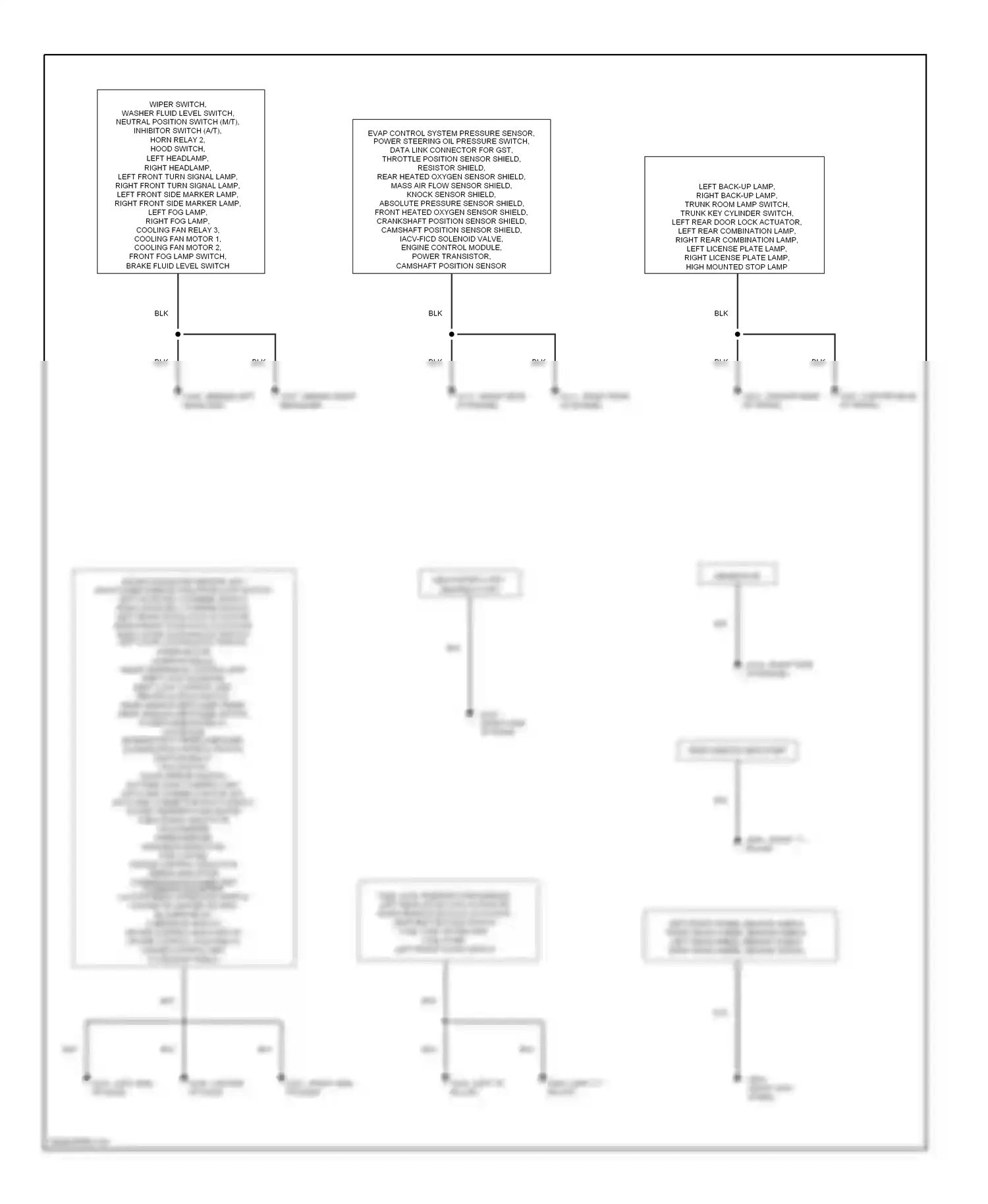 Wiring diagram nca for Nissan 200SX S14 (1993-2000) (4 of 19)