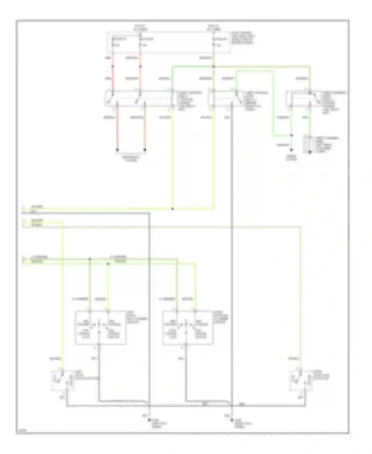 240SX Nissan S14 (1994-1999): Anti-theft circuit (2 of 2)