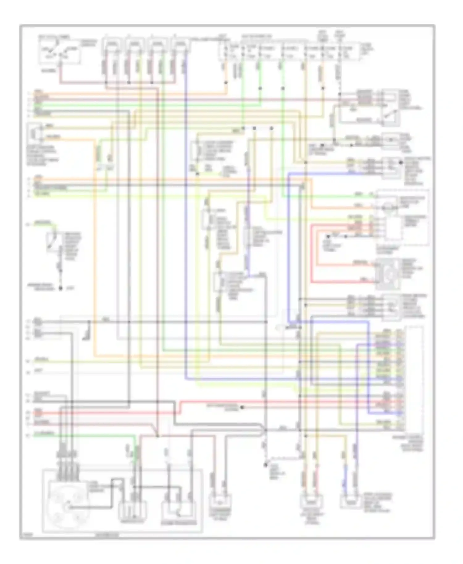 Wiring diagram check connec- tor for Nissan 240SX S14 (1994-1999) (1 of 1)