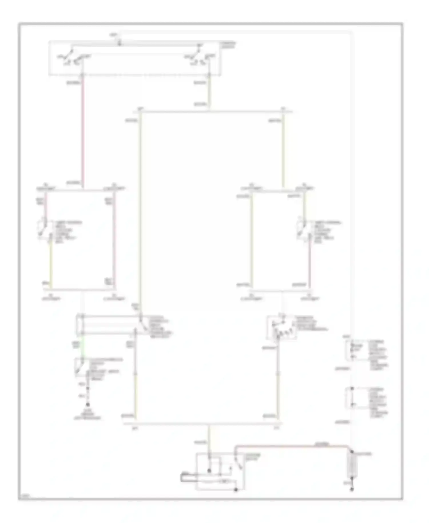 Wiring diagram clutch interlock relay for Nissan 240SX S14 (1994-1999) (1 of 1)