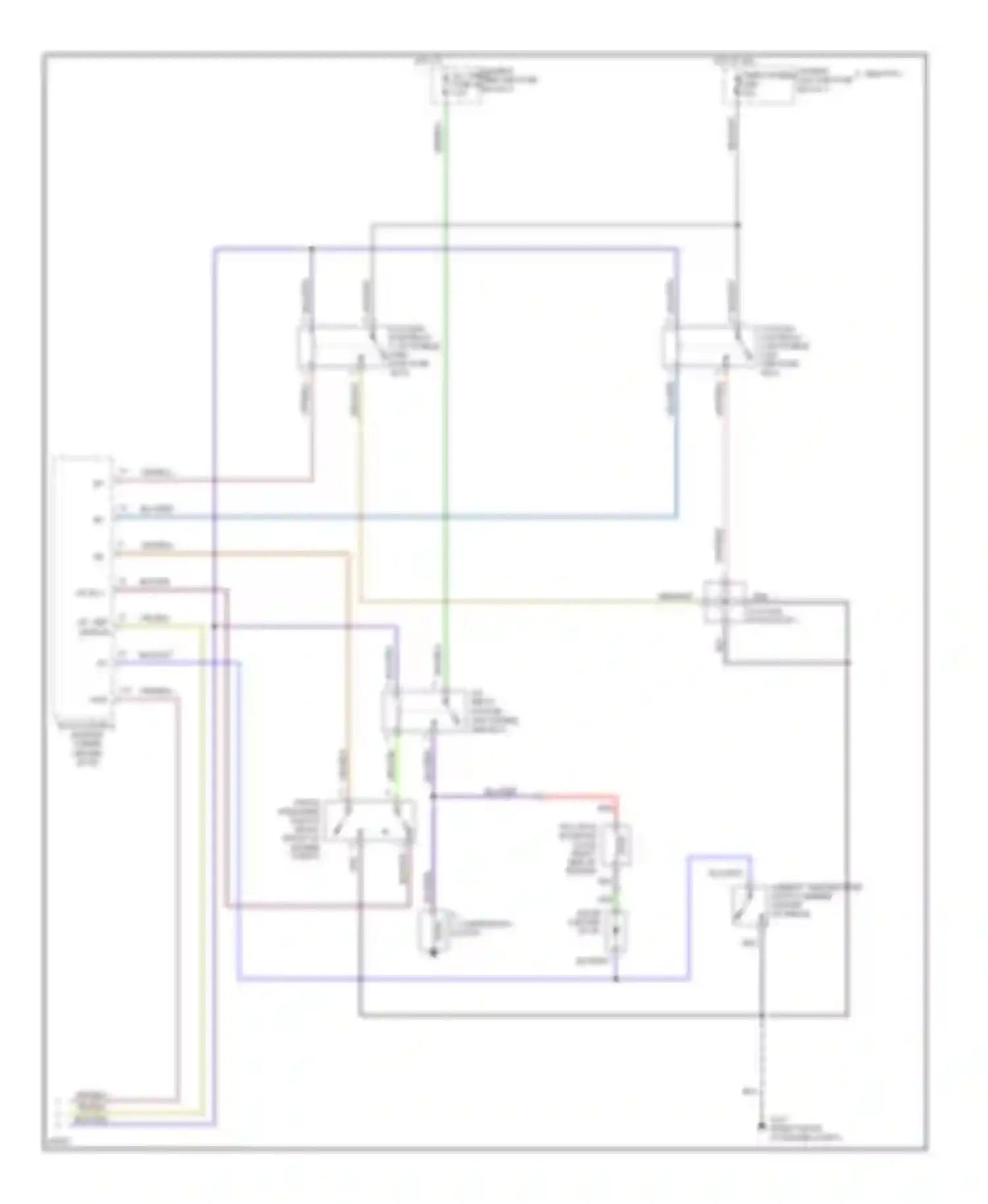 Wiring diagram org/blk for Nissan 240SX S14 (1994-1999) (1 of 7)