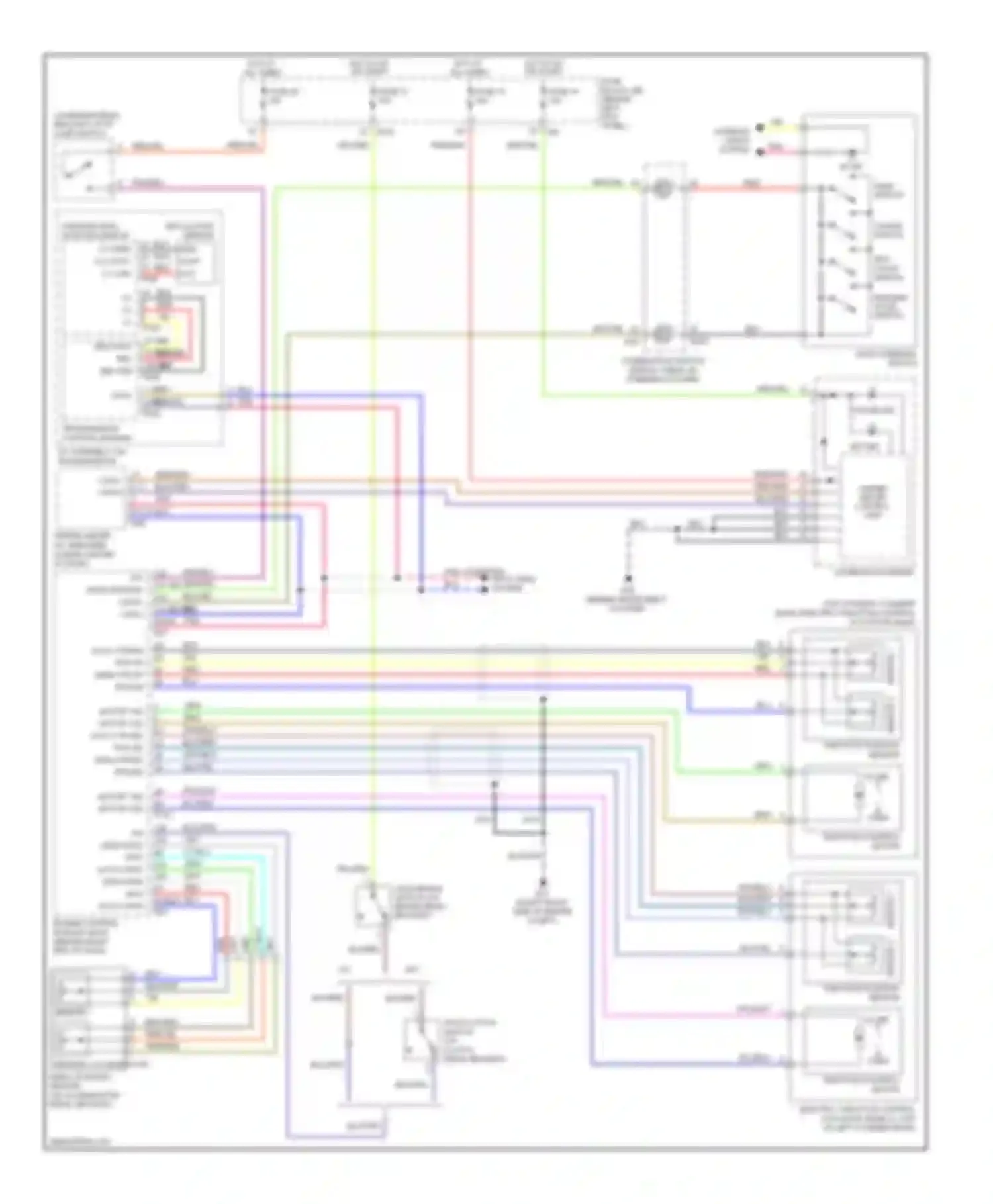350Z Nissan I facelift (2005-2009): Cruise control circuit