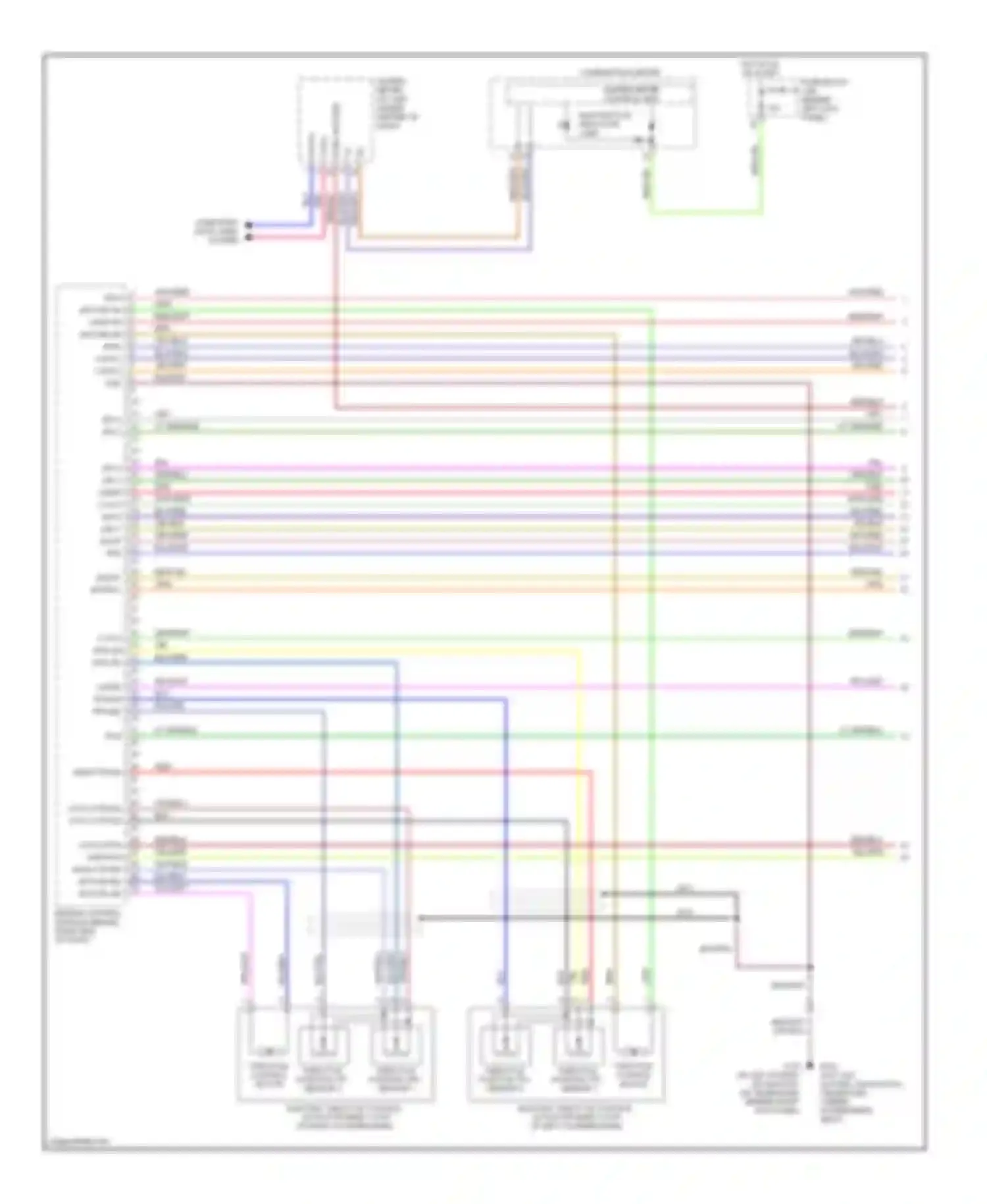 350Z Nissan I facelift (2005-2009): Wiring diagram engine performance 3.5l (1 of 6)