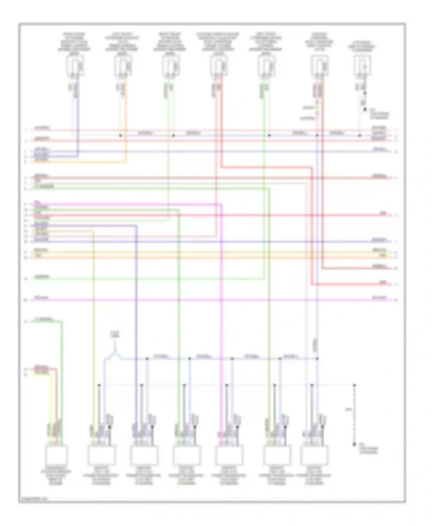 350Z Nissan I facelift (2005-2009): Wiring diagram engine performance 3.5l (2 of 6)