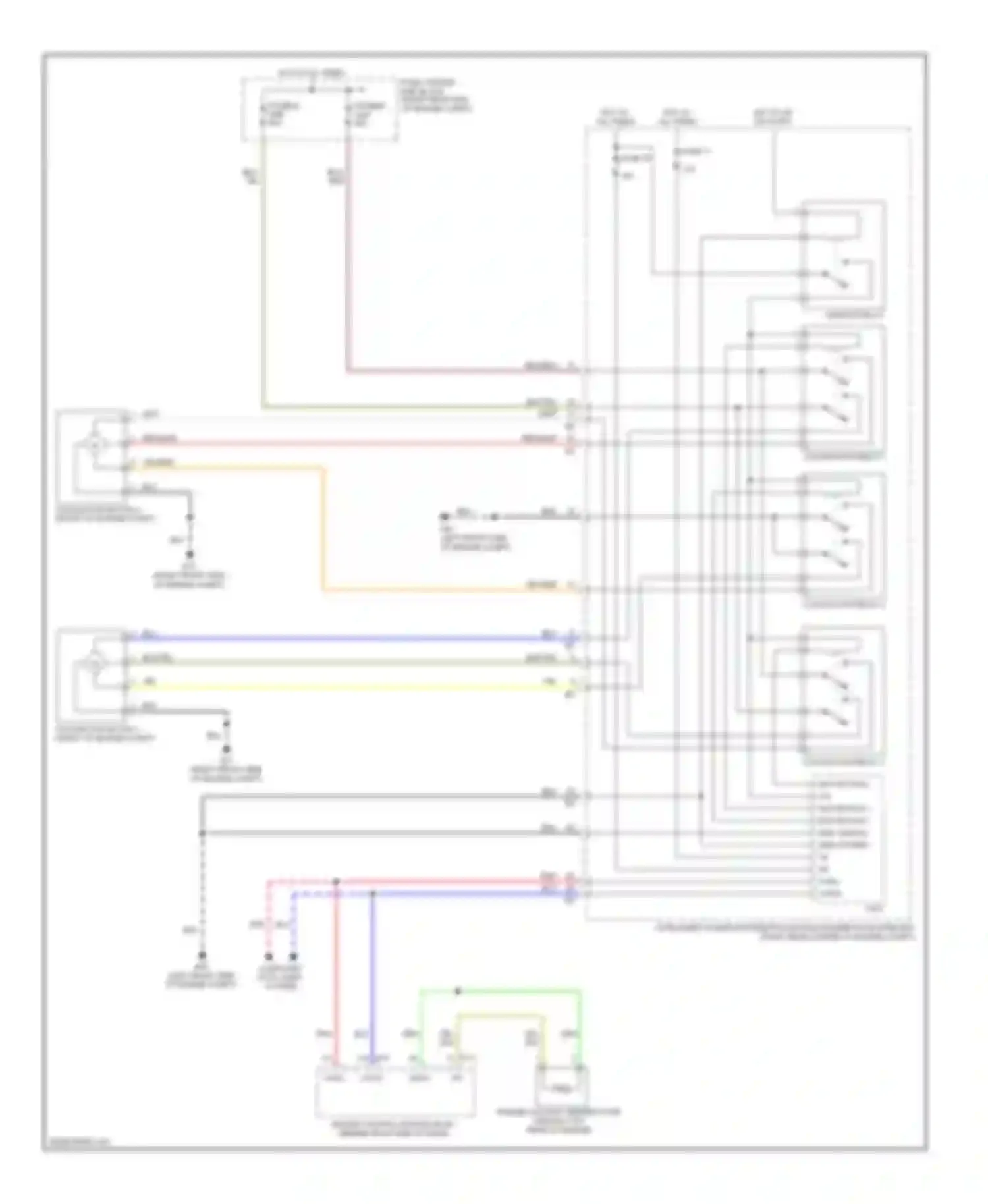 Wiring diagram computer data lines system for Nissan 350Z I facelift (2005-2009) (7 of 22)