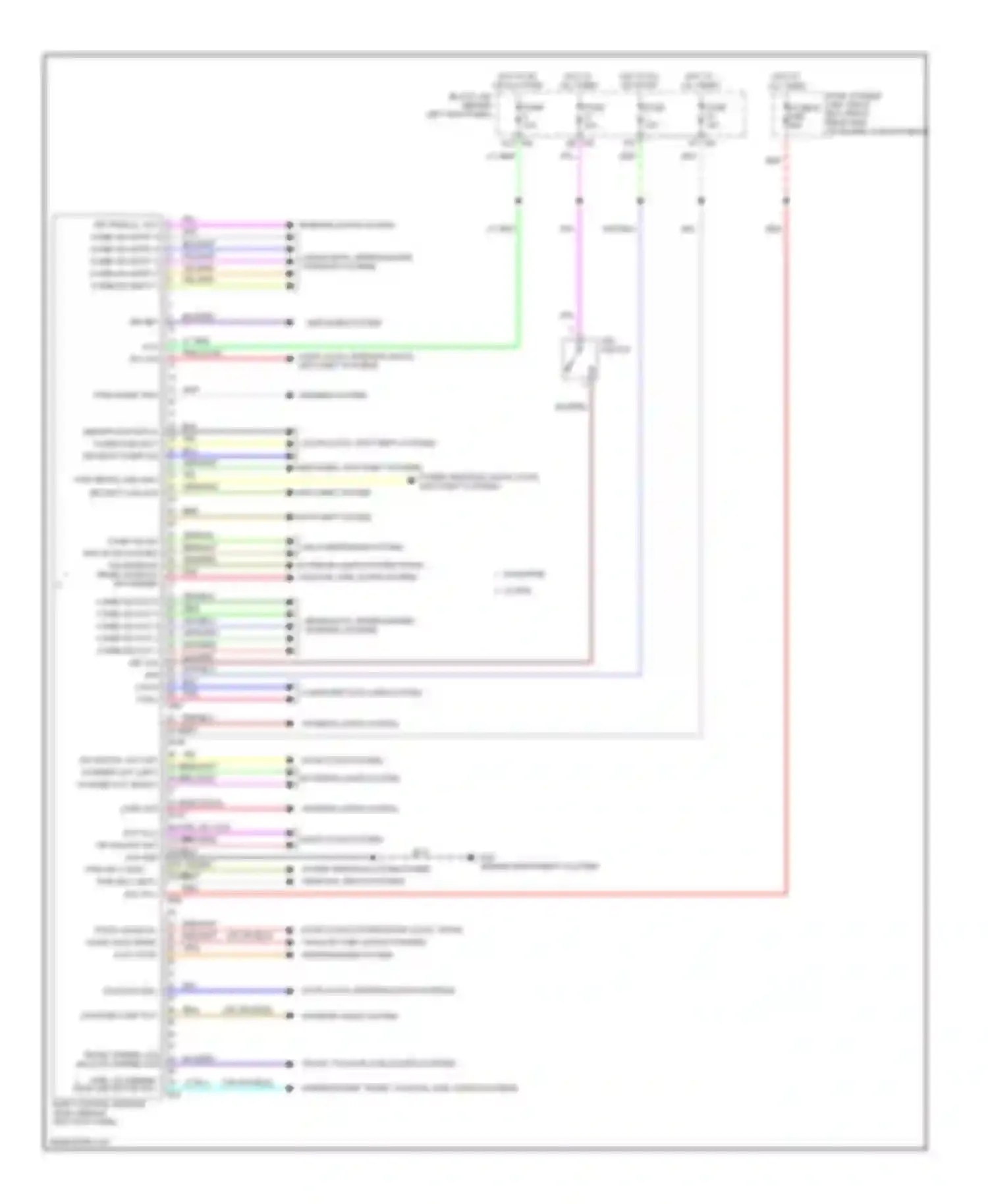 Wiring diagram computer data lines system for Nissan 350Z I facelift (2005-2009) (6 of 22)