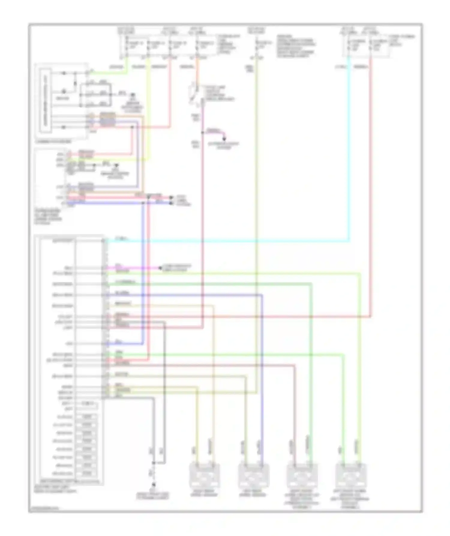 Wiring diagram computer data lines system for Nissan 350Z I facelift (2005-2009) (1 of 22)