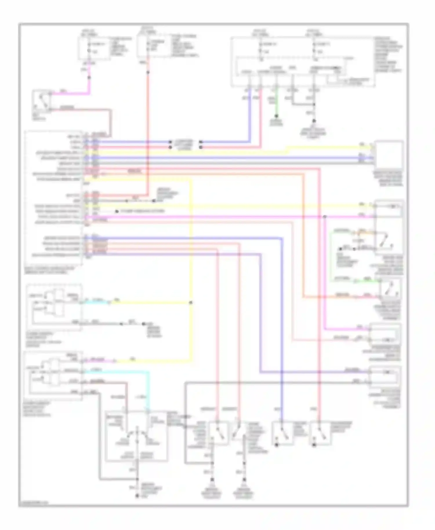 Wiring diagram computer data lines system for Nissan 350Z I facelift (2005-2009) (18 of 22)
