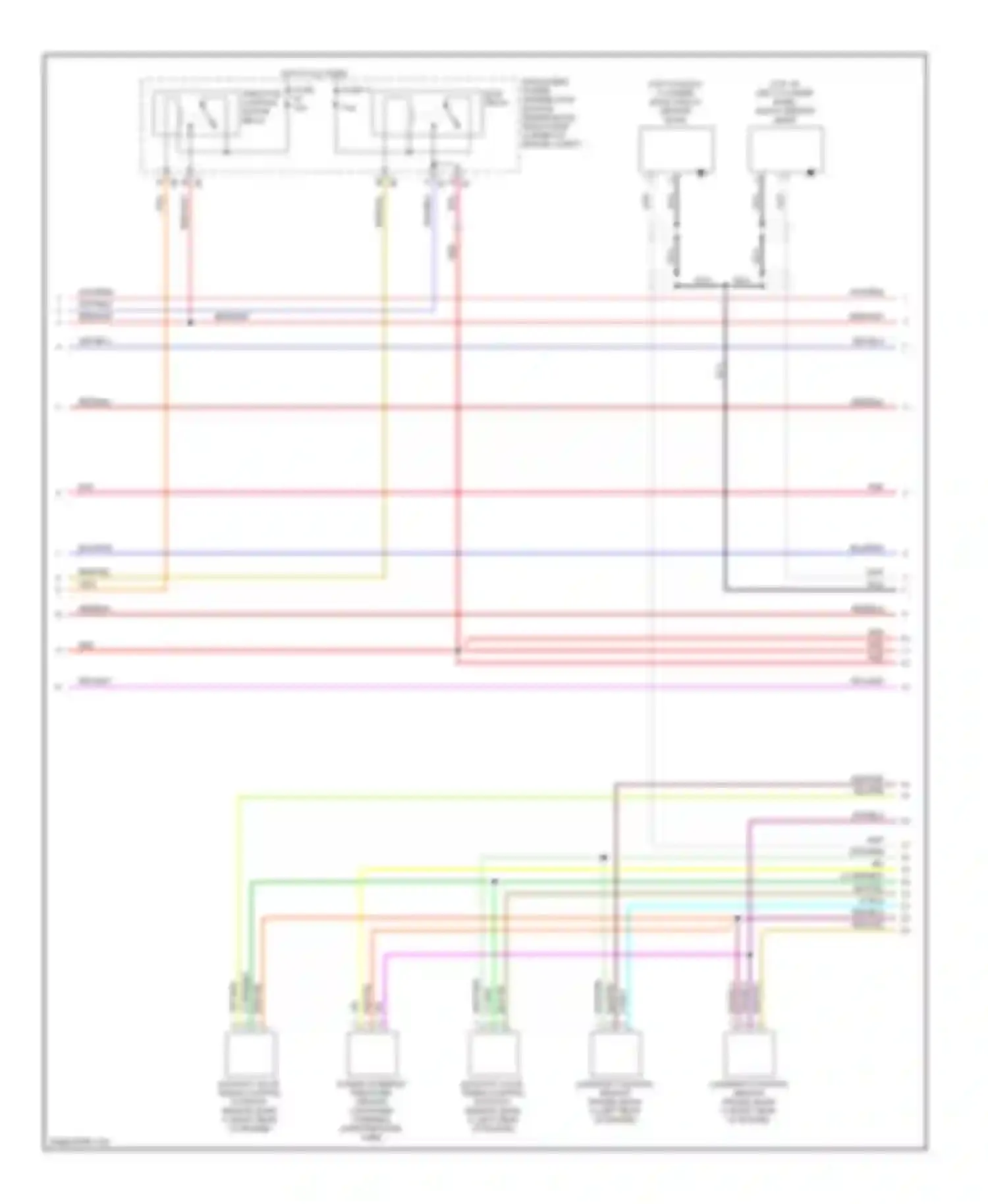 Wiring diagram throttle control motor relay for Nissan 350Z I facelift (2005-2009) (2 of 2)