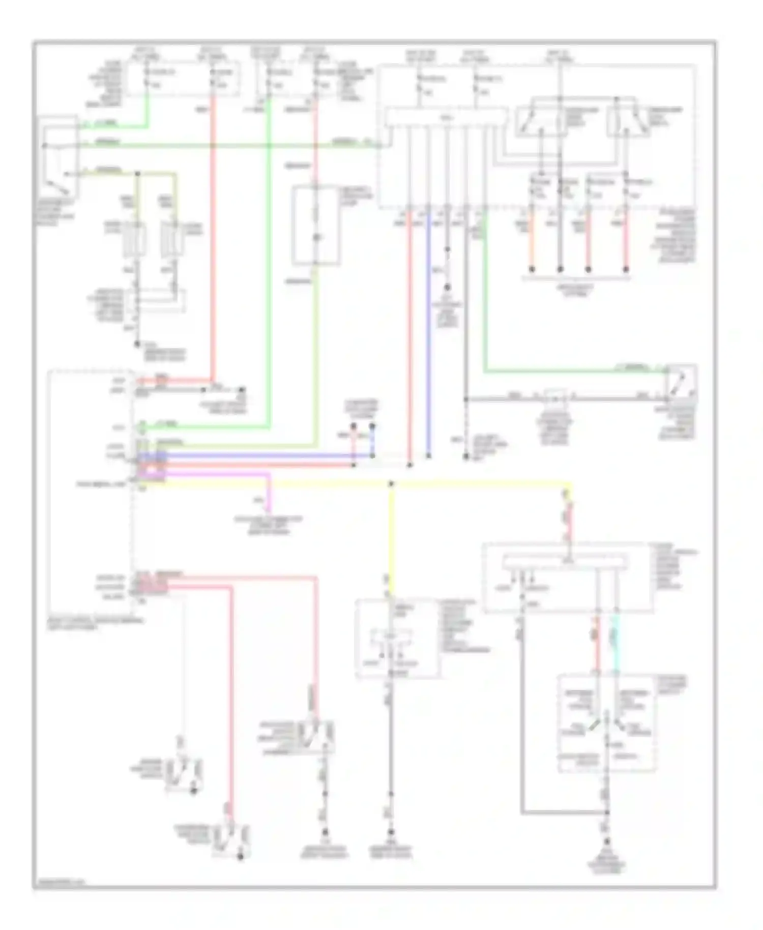 350Z Nissan I (2002-2005): Forced entry circuit