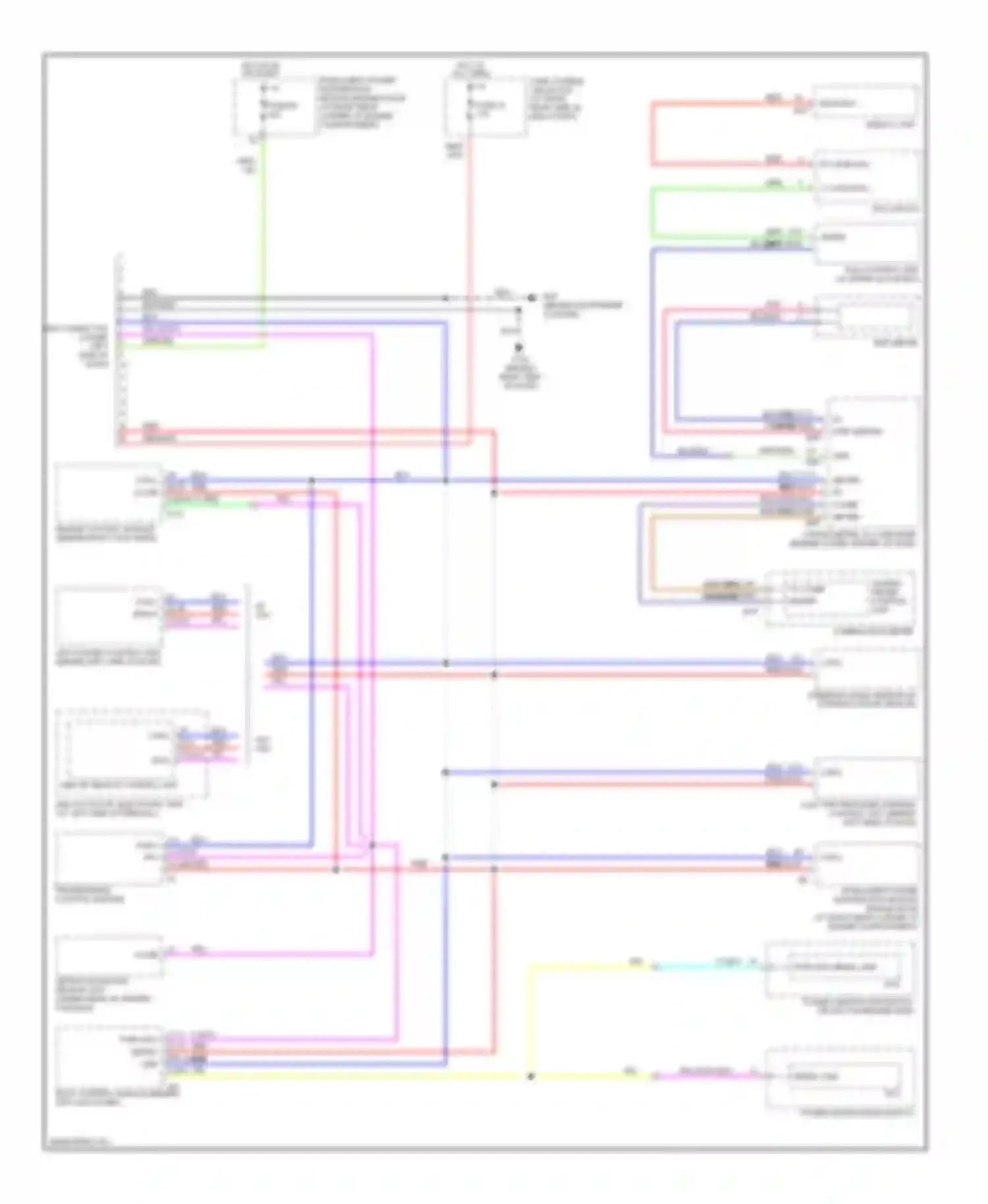 350Z Nissan I (2002-2005): Computer data lines circuit