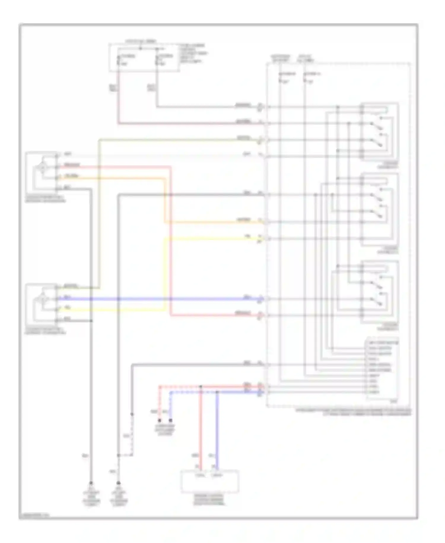 350Z Nissan I (2002-2005): Cooling fan circuit