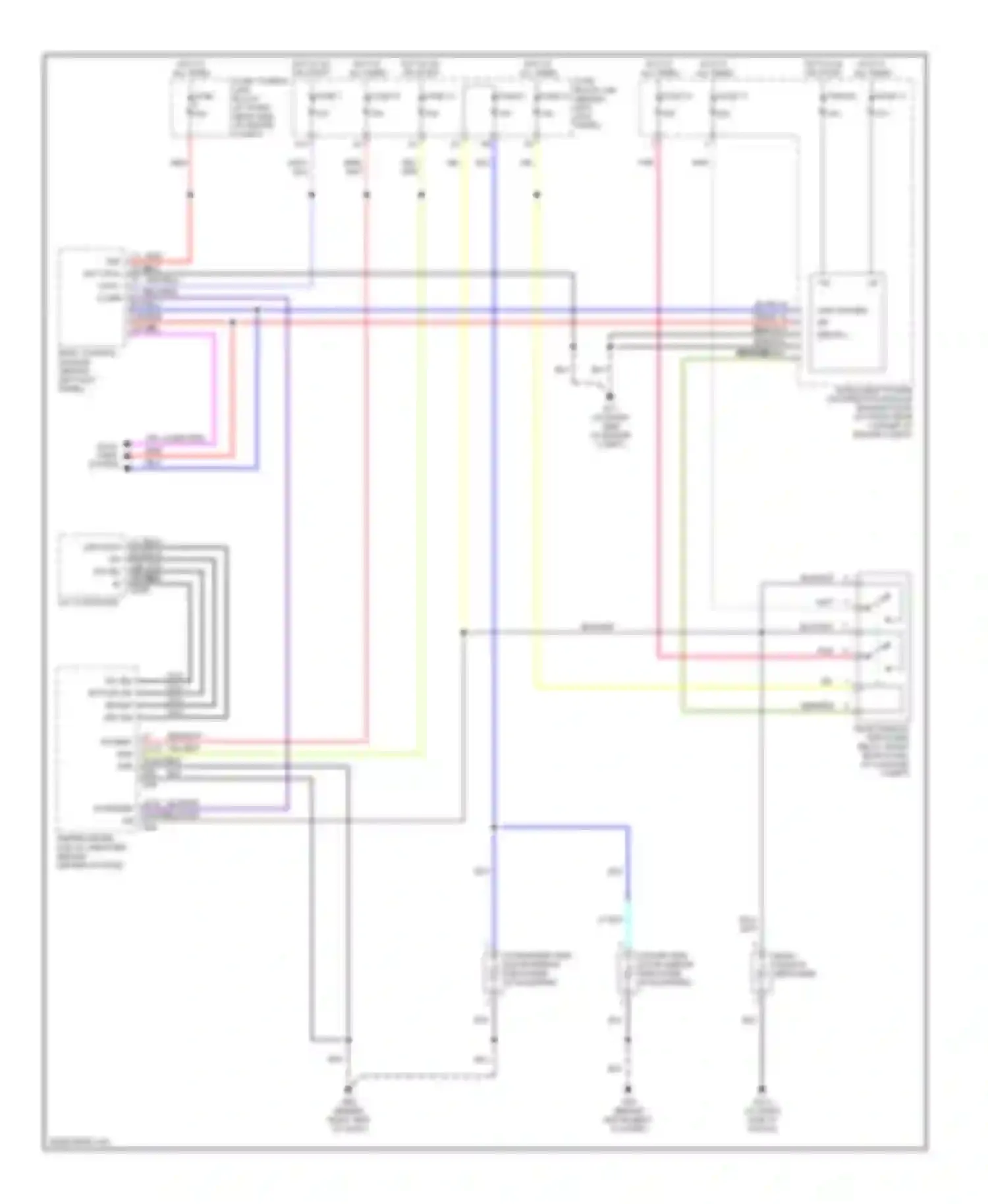 350Z Nissan I (2002-2005): Defoggers circuit