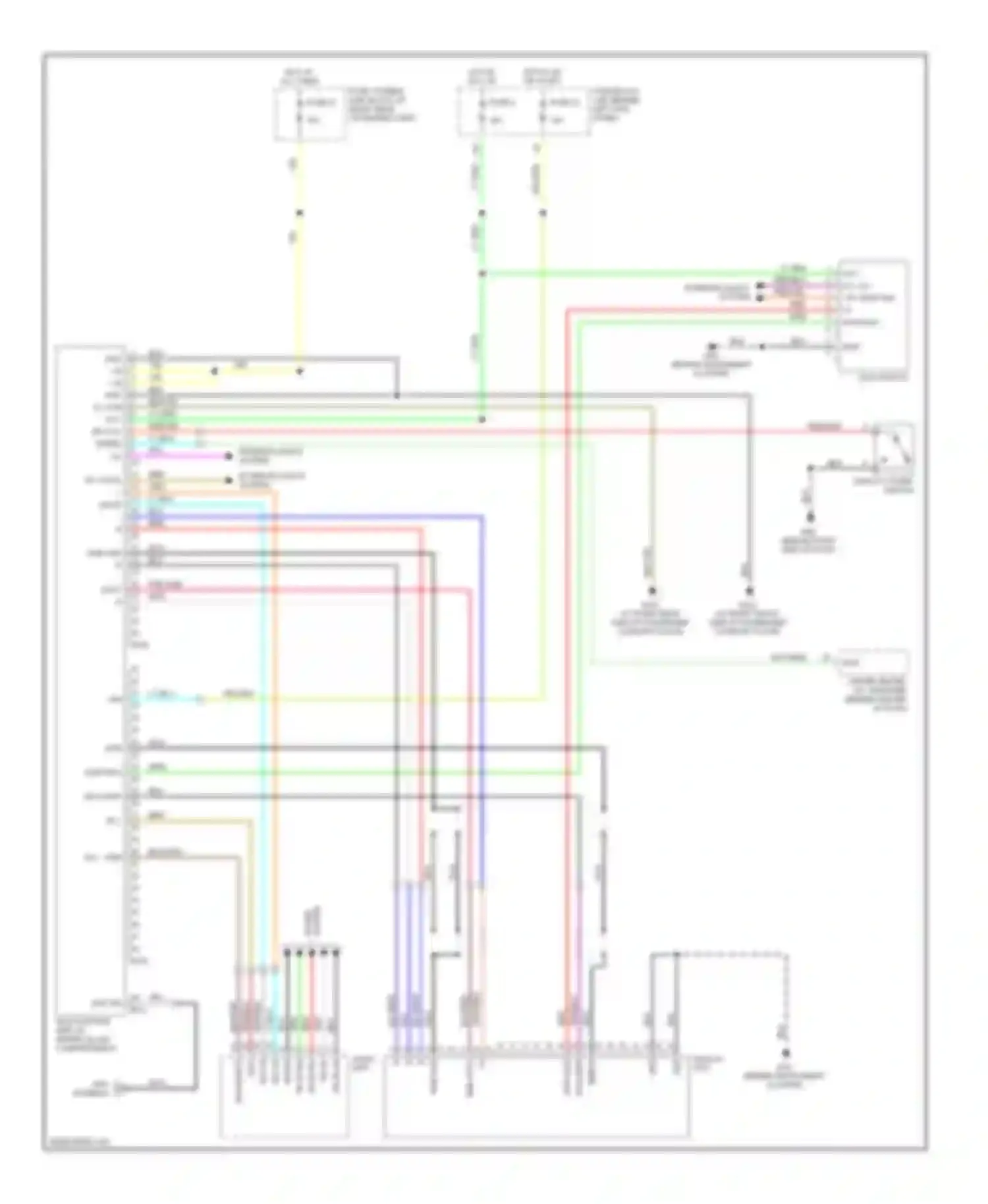 350Z Nissan I (2002-2005): Navigation circuit