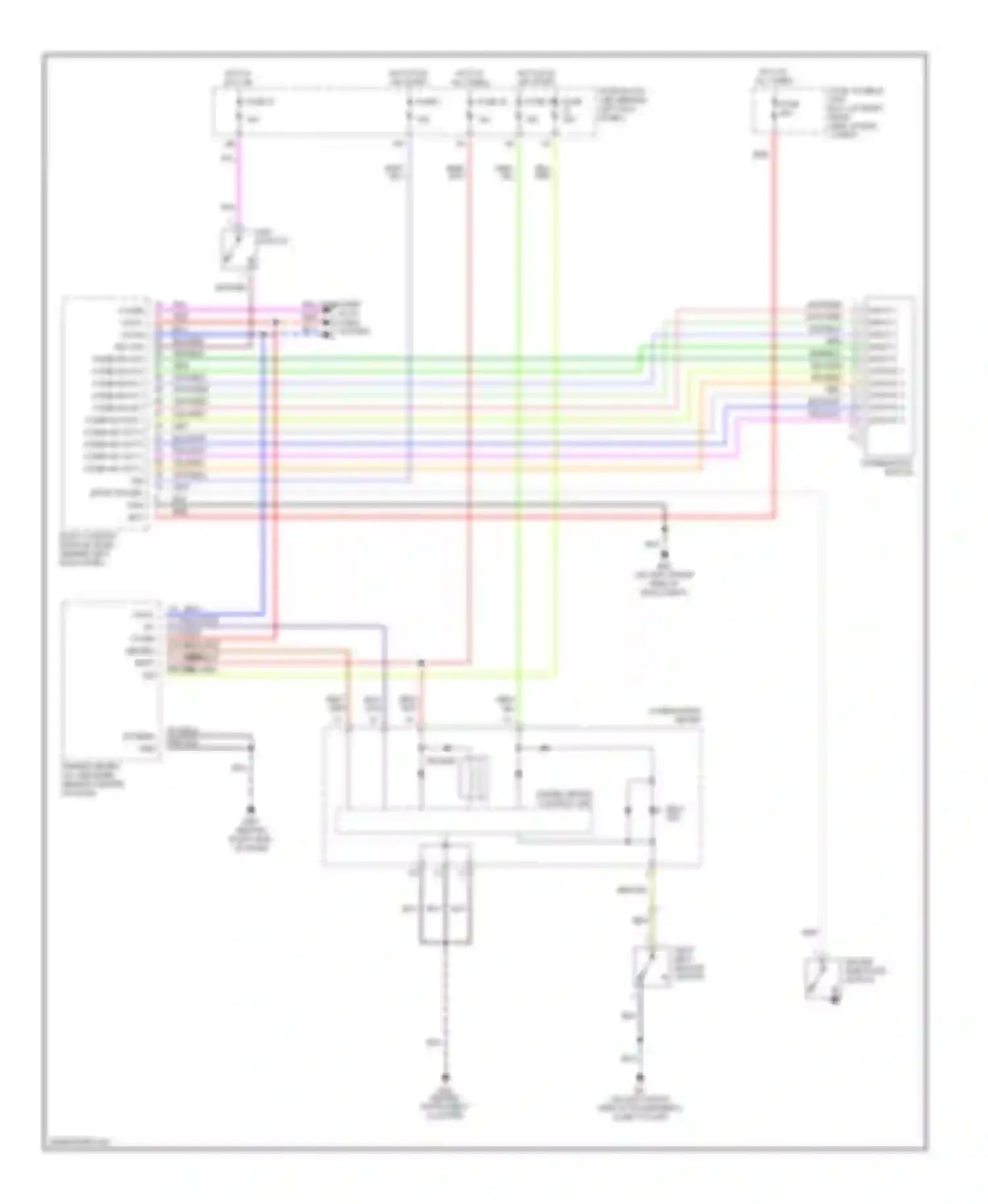 350Z Nissan I (2002-2005): Buzzer circuit