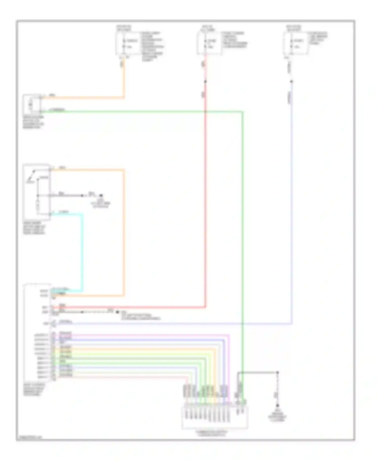 350Z Nissan I (2002-2005): Rear wiper/washer circuit
