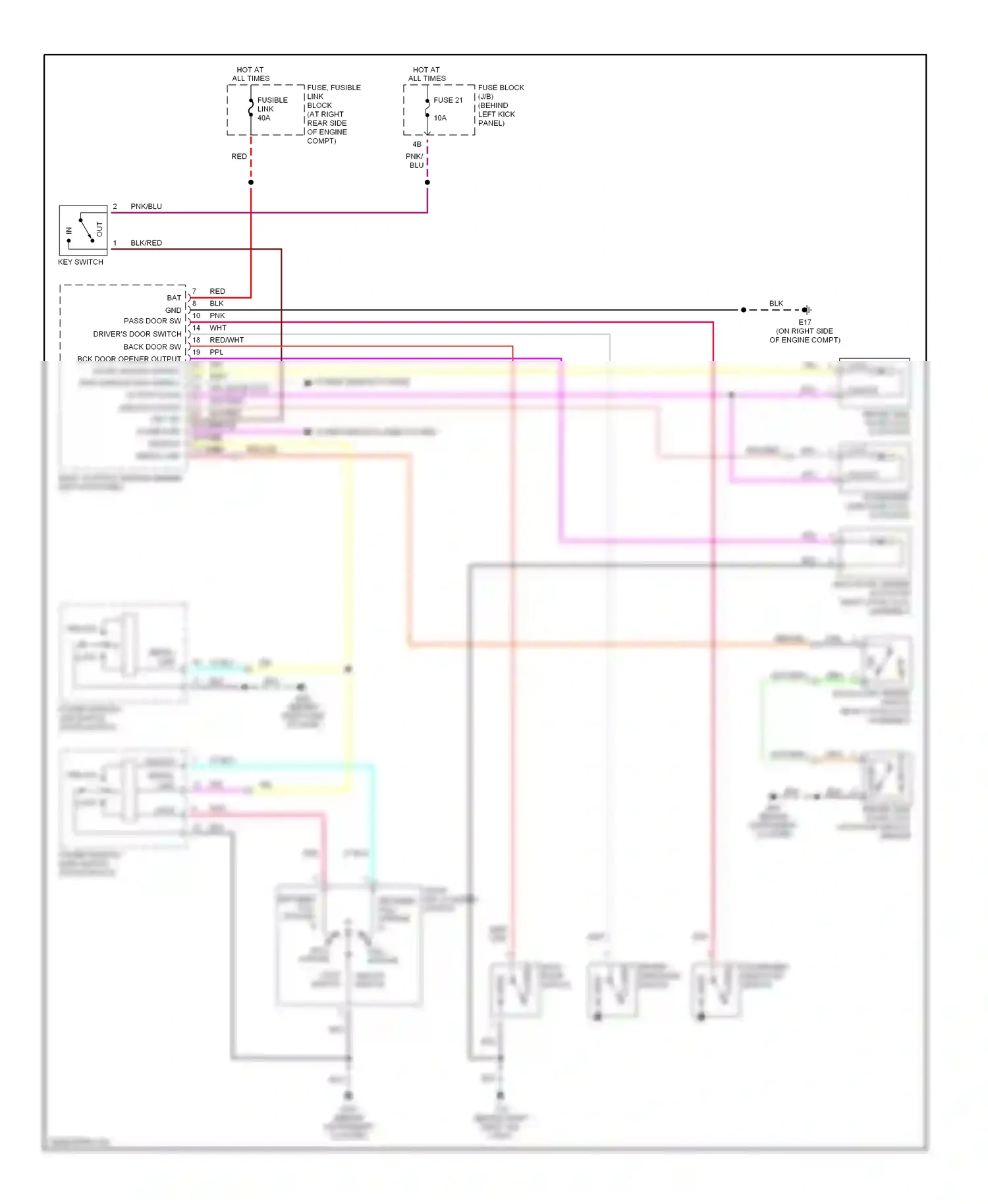 Wiring diagram computer data lines system for Nissan 350Z I (2002-2005) (18 of 19)