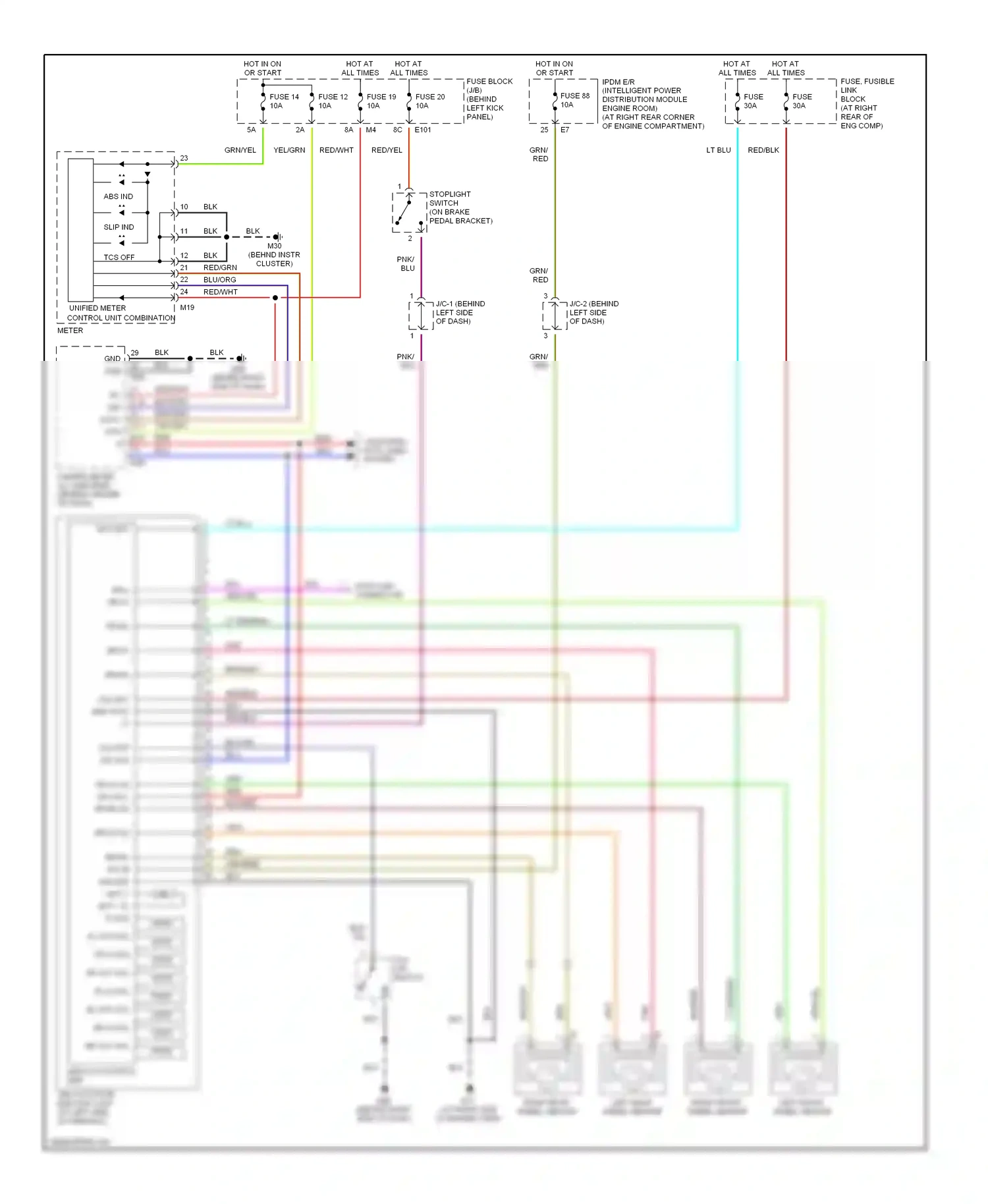 Wiring diagram computer data lines system for Nissan 350Z I (2002-2005) (1 of 19)