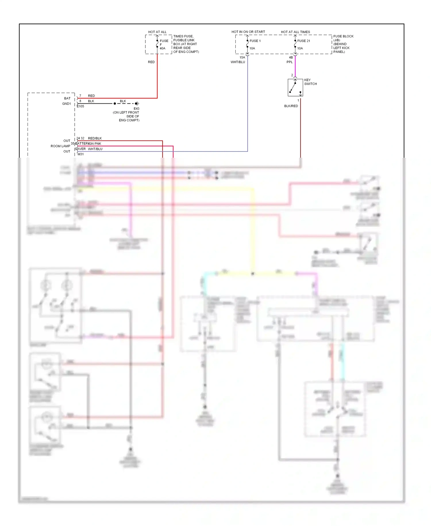 Wiring diagram computer data lines system for Nissan 350Z I (2002-2005) (12 of 19)