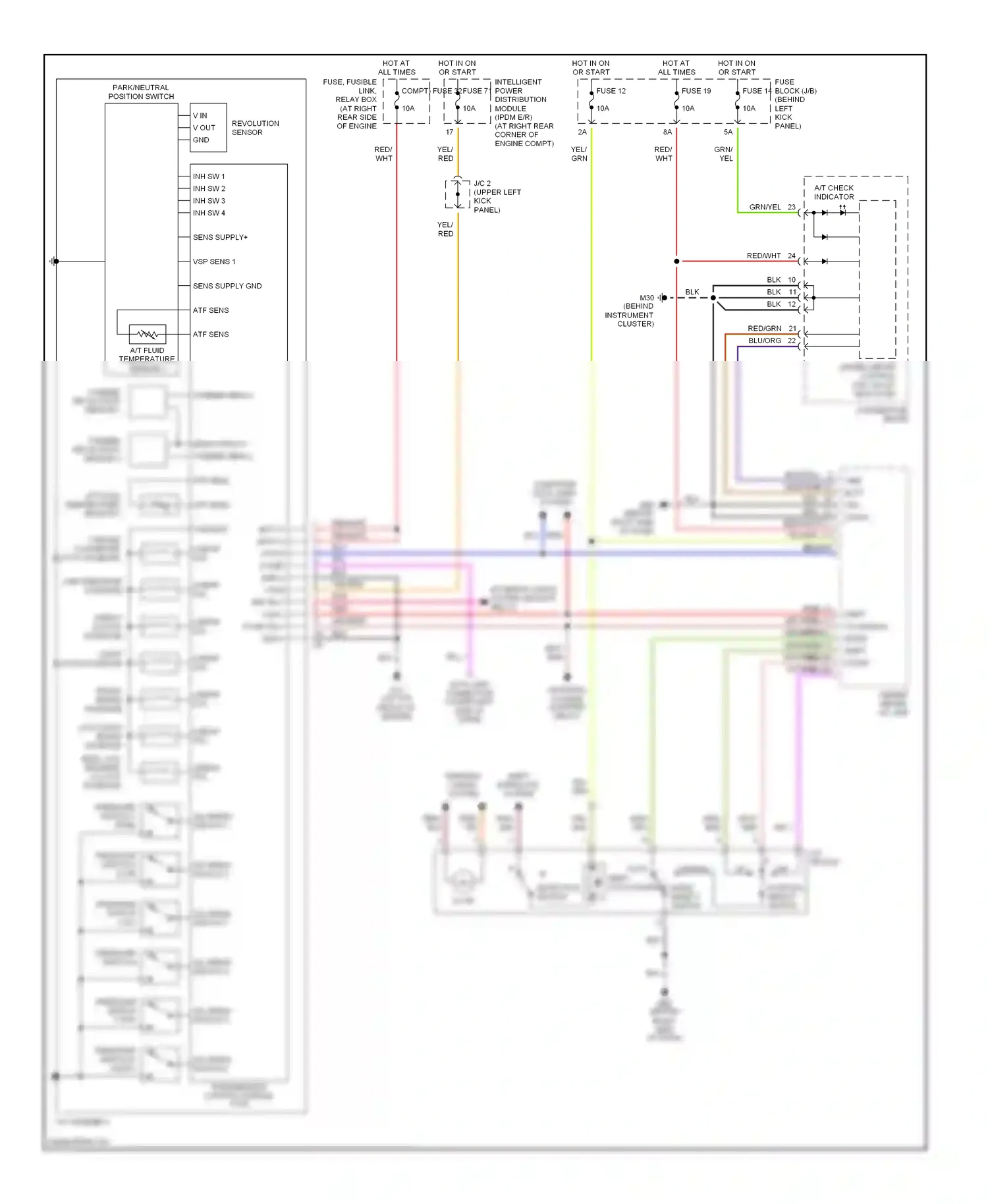 Wiring diagram computer data lines system for Nissan 350Z I (2002-2005) (11 of 19)