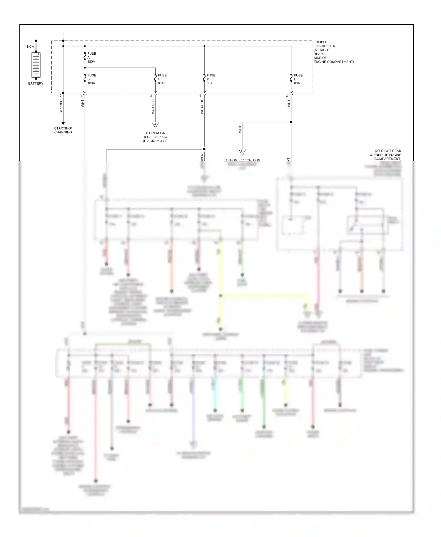 Wiring diagram engine controls for Nissan 350Z I (2002-2005) (1 of 3)