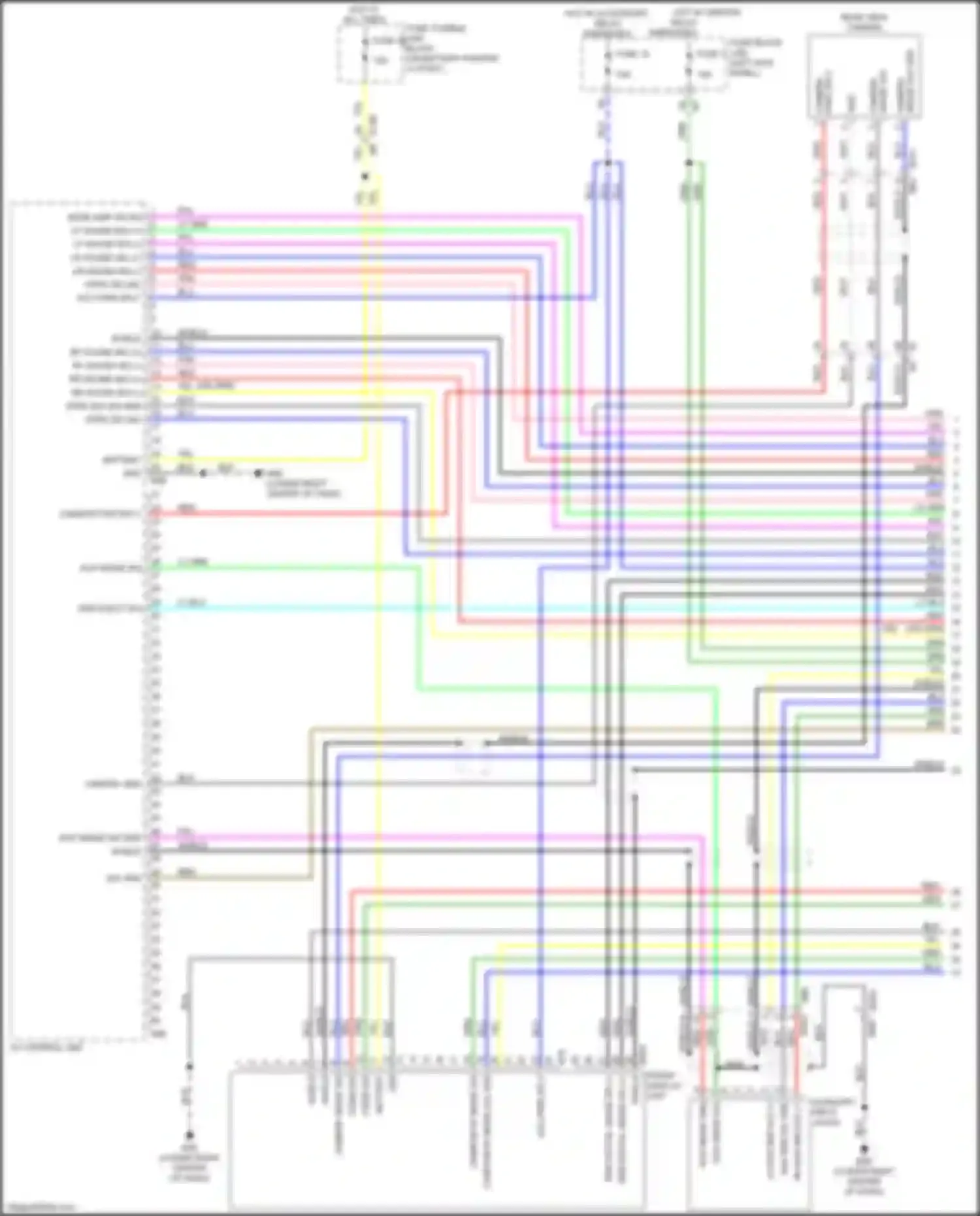 Wiring diagram composite image sig for Nissan 370Z I facelift (2012-2020) (1 of 6)