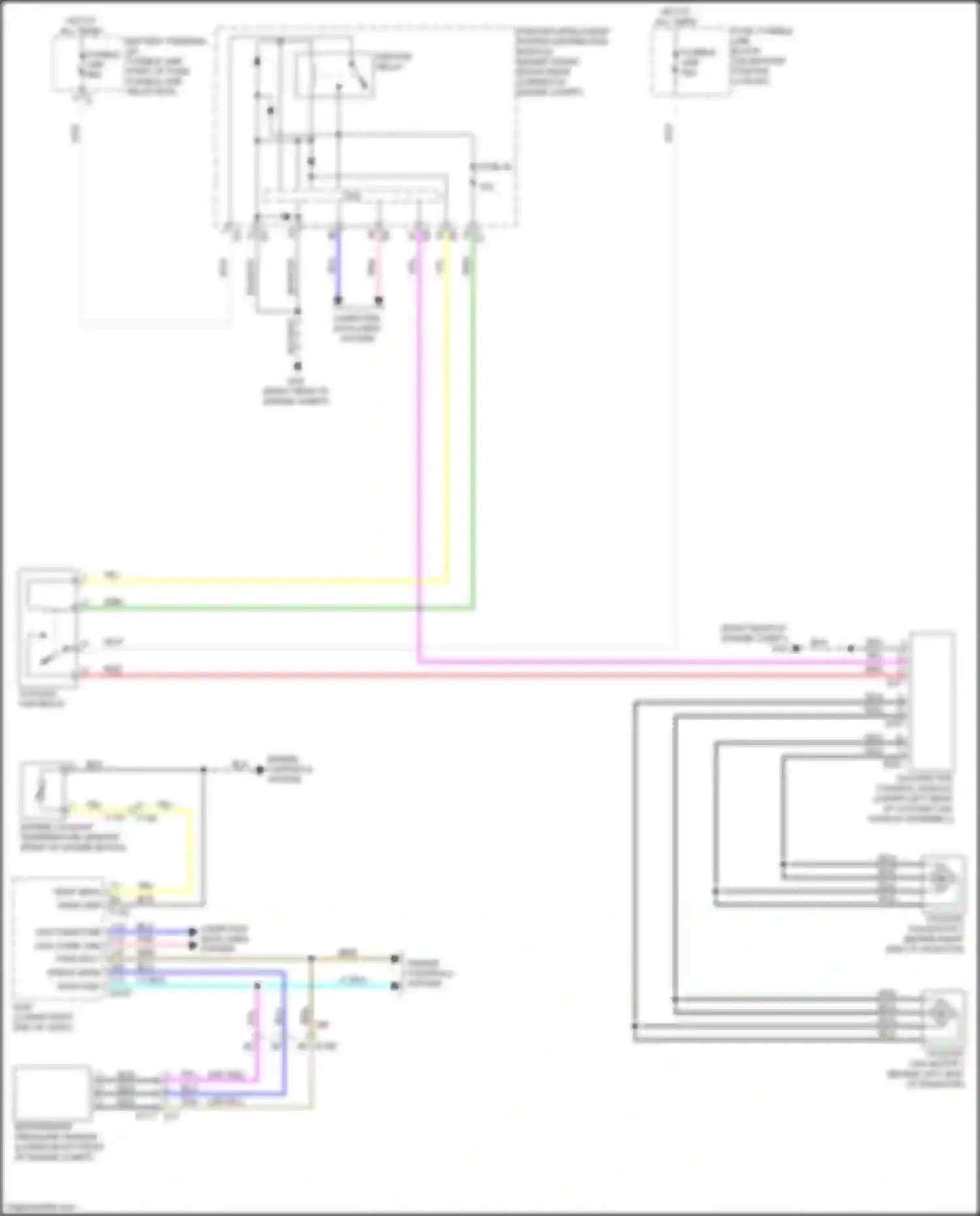 Wiring diagram computer data lines system for Nissan 370Z I facelift (2012-2020) (44 of 53)