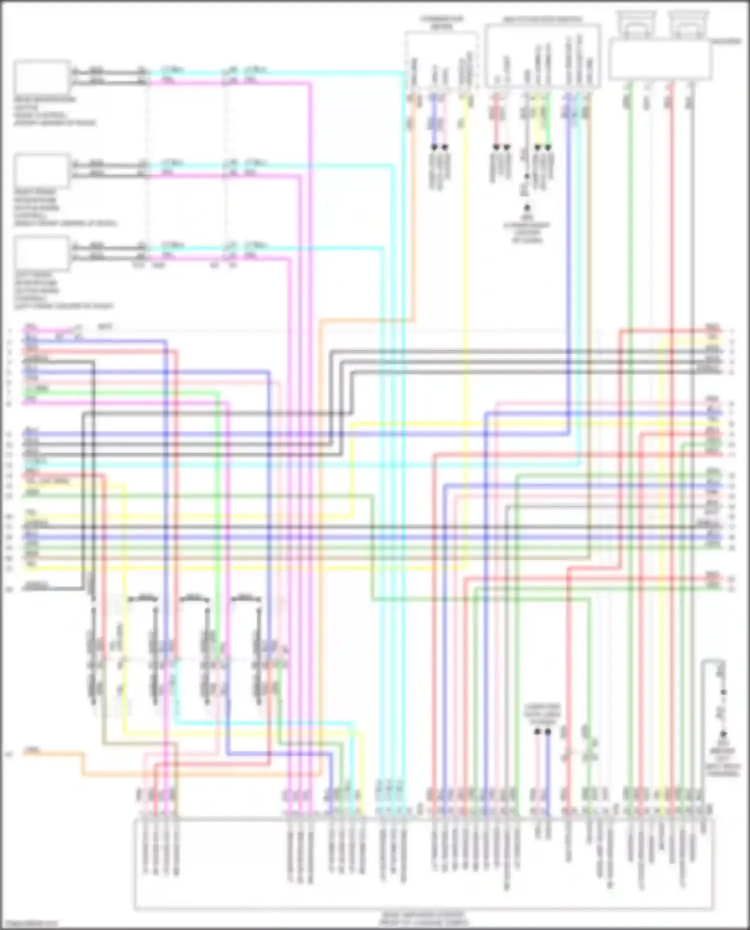 Wiring diagram computer data lines system for Nissan 370Z I facelift (2012-2020) (5 of 53)