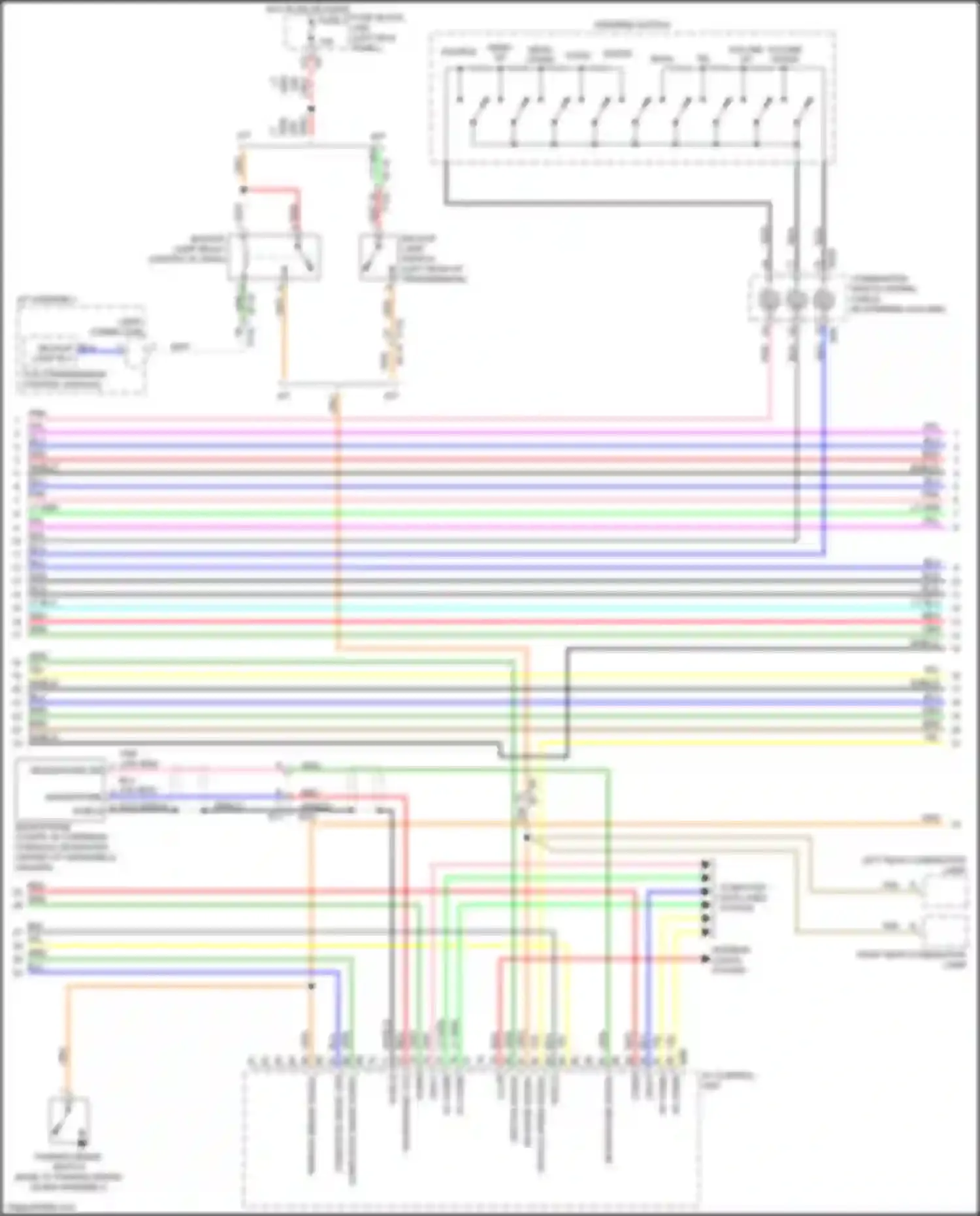 Wiring diagram microphone vcc shield shield for Nissan 370Z I facelift (2012-2020) (2 of 4)
